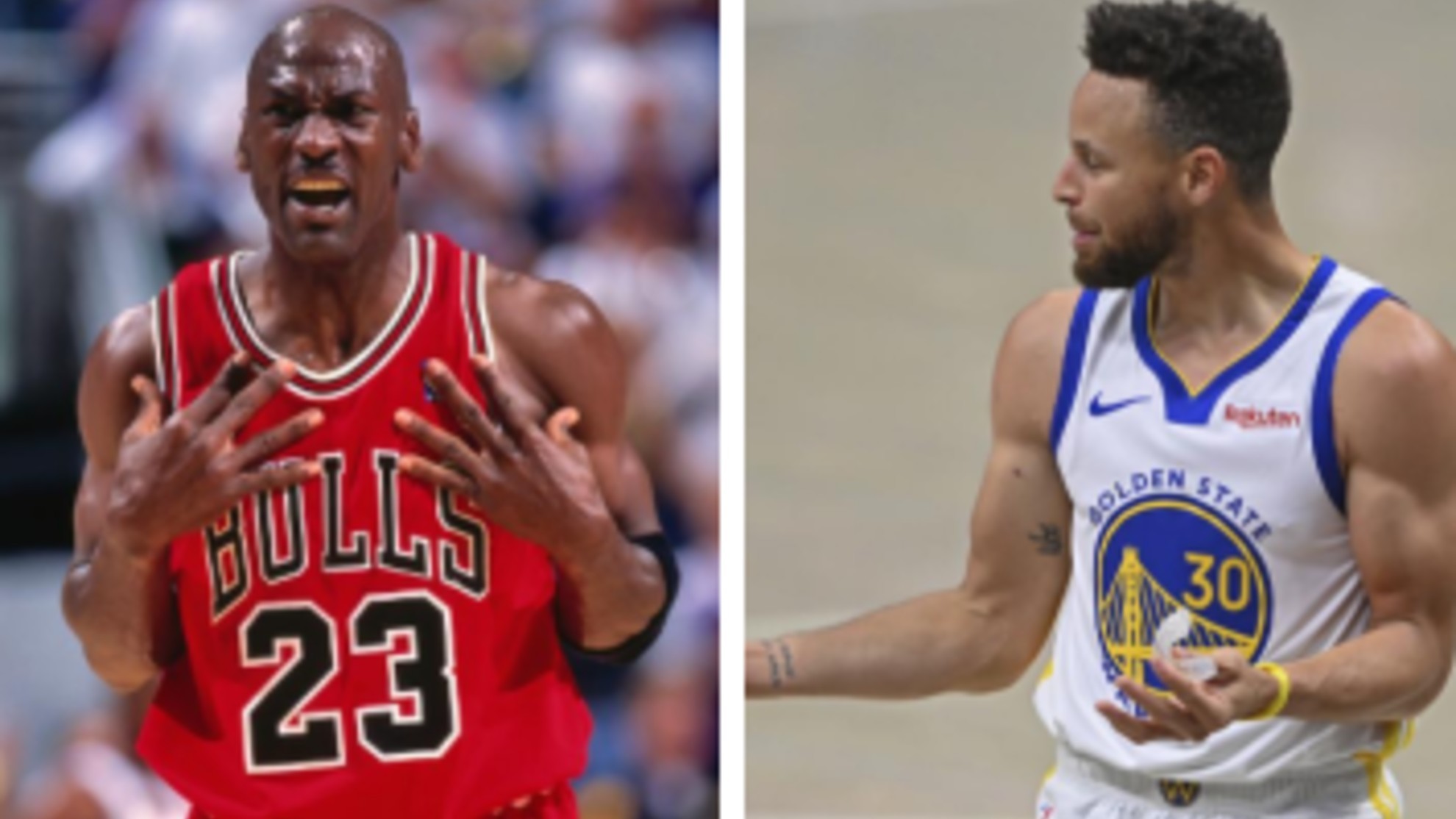 Michael Jordan Steph Curry