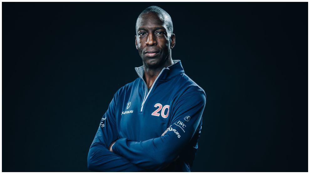 Michael Johnson spoke about mental health.