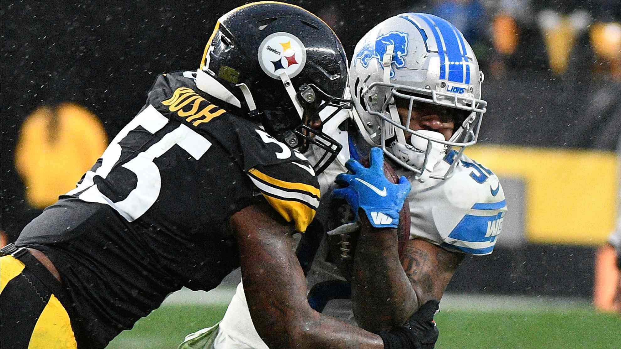 Lions vs. Steelers.