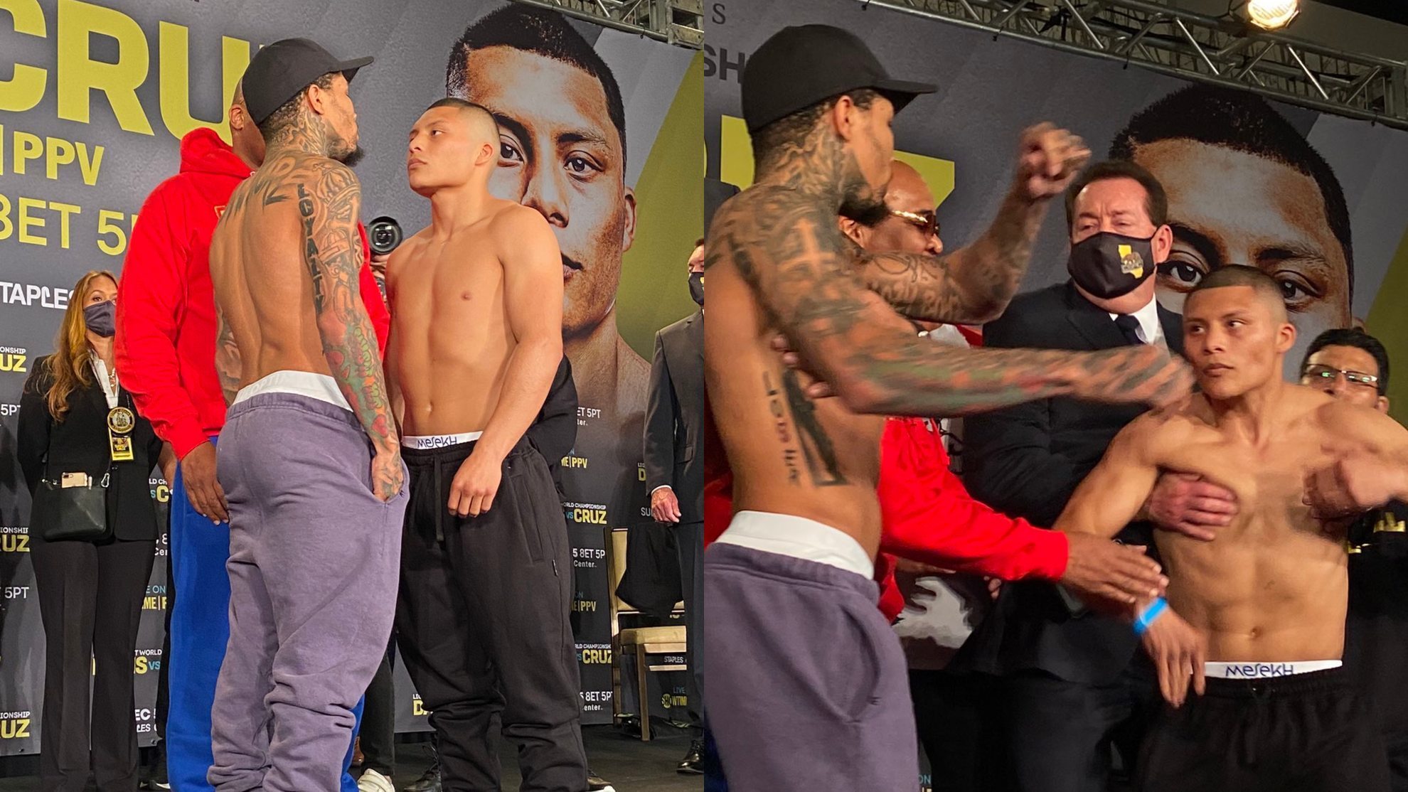 Gervonta Davis and Isaac Pitbull Cruz.