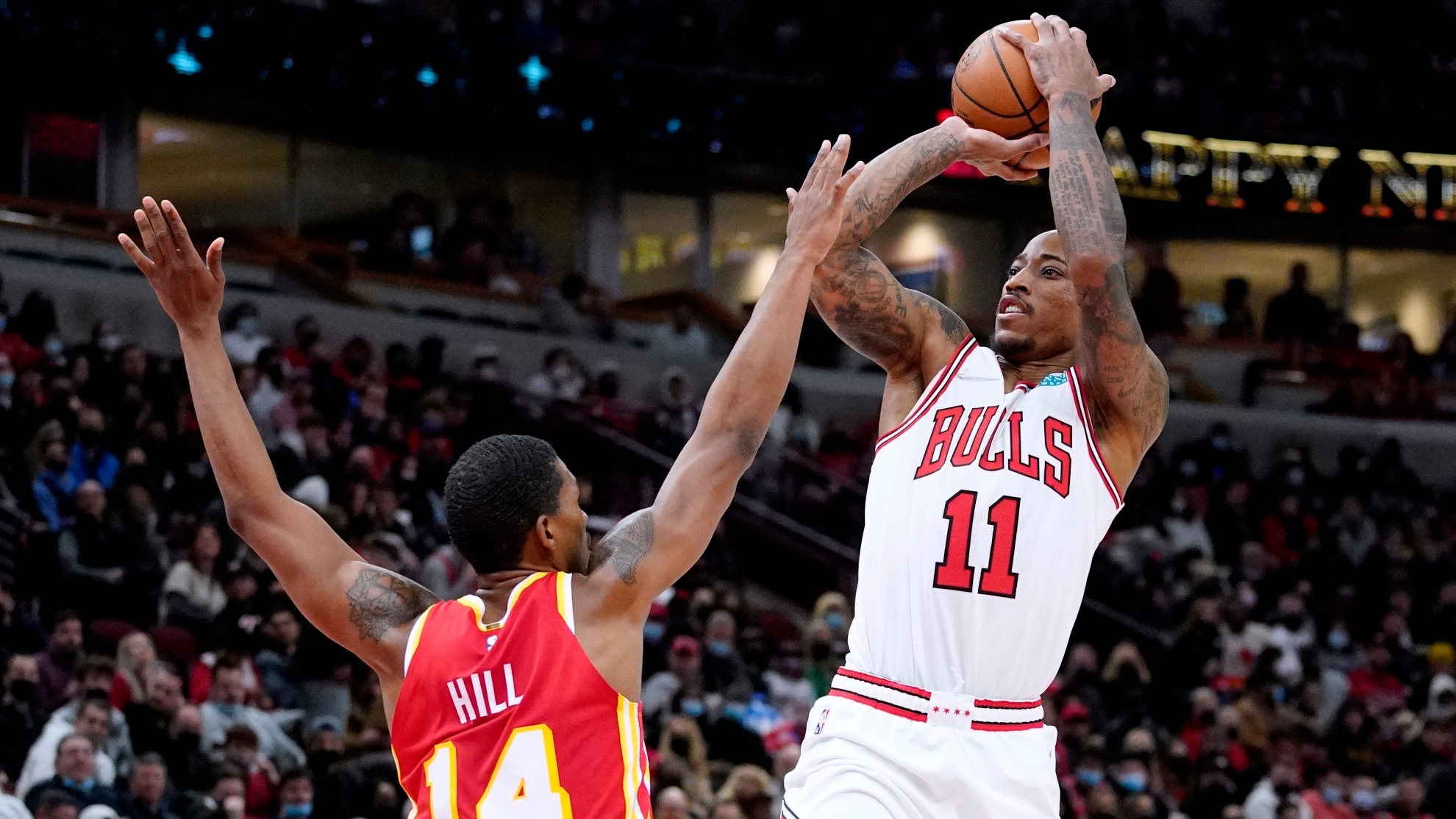 DeMar DeRozan vs Atlanta Hawks