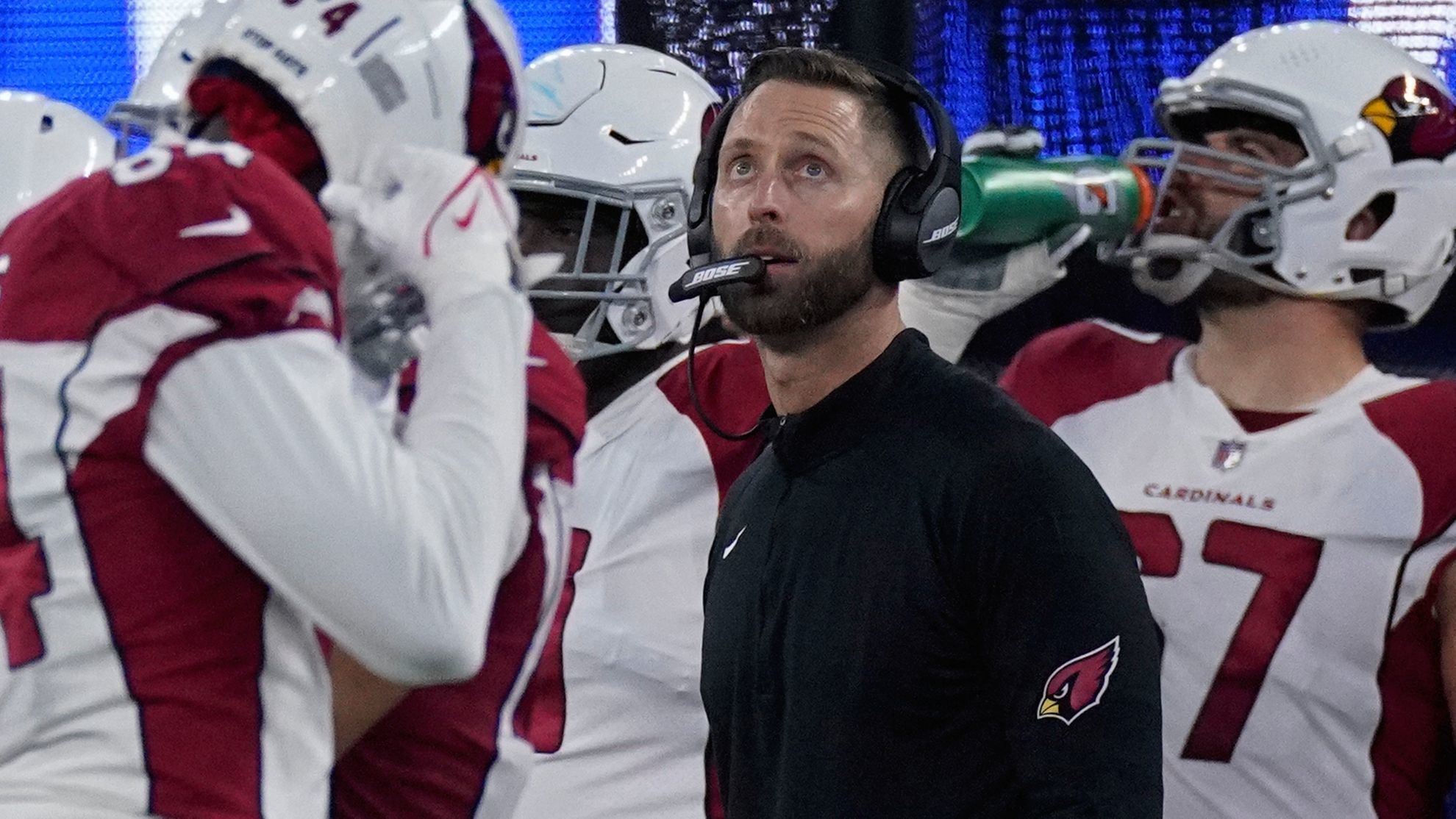 Cardinals coach Kliff Kingsbury.