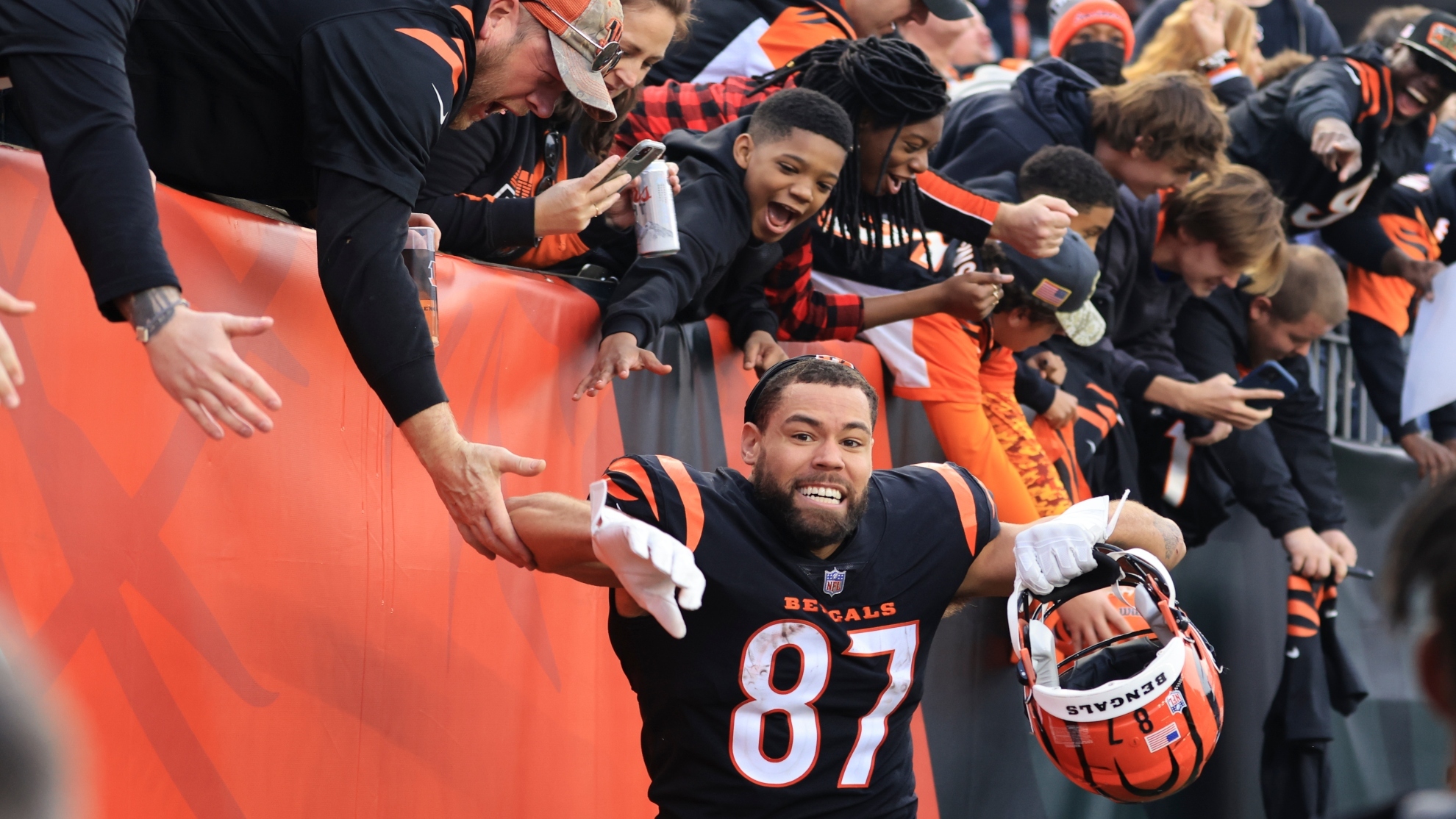 Bengals' C.J. Uzomah.