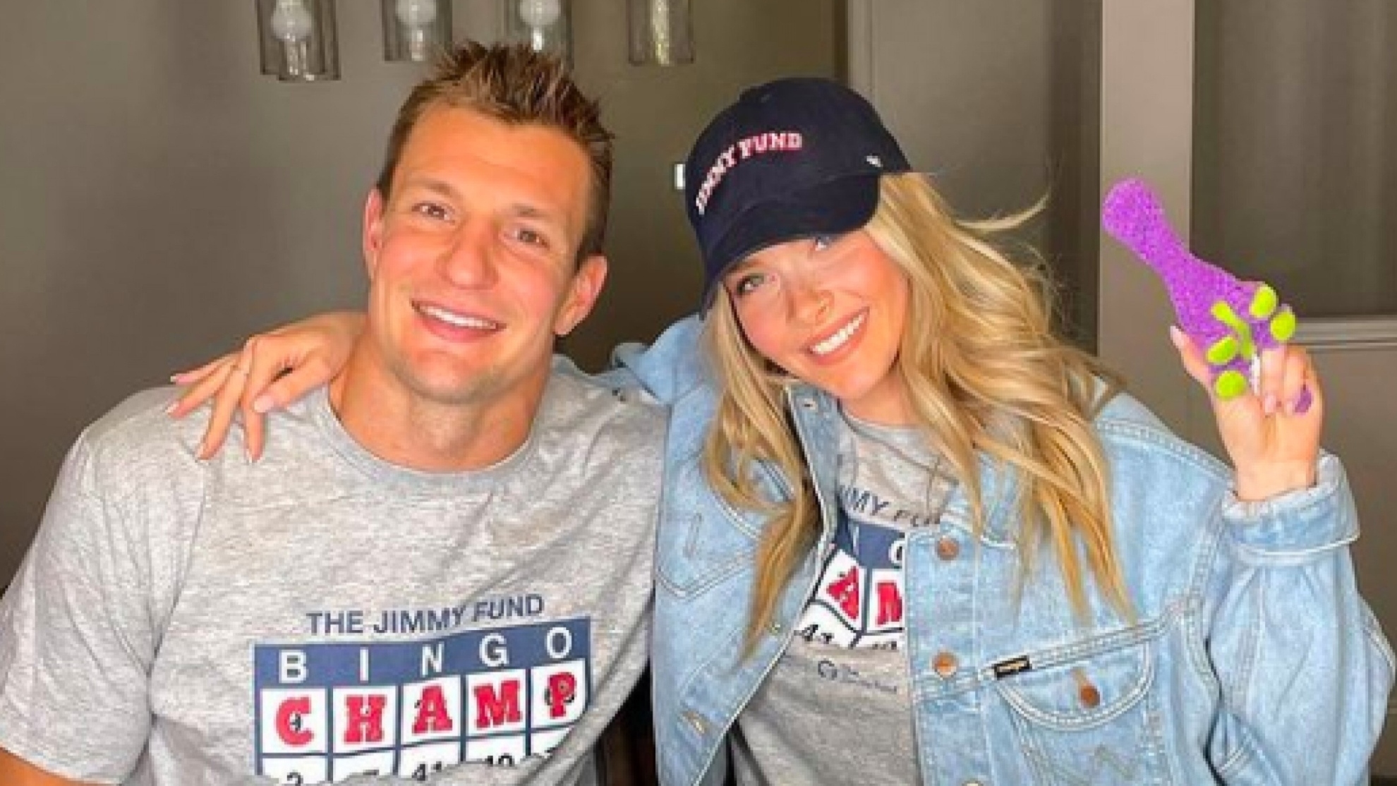 Rob Gronkowski and Camille Kostek.