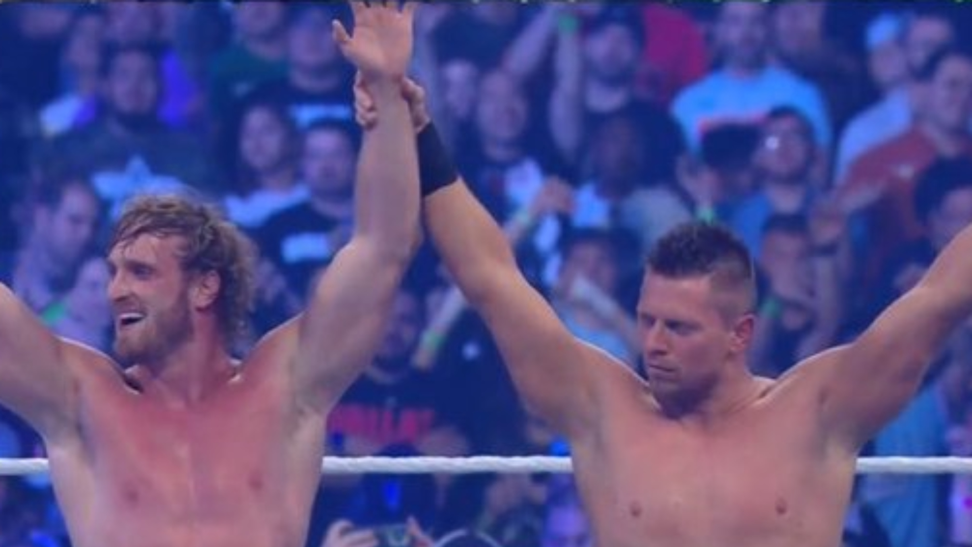 Logan Paul and The Miz