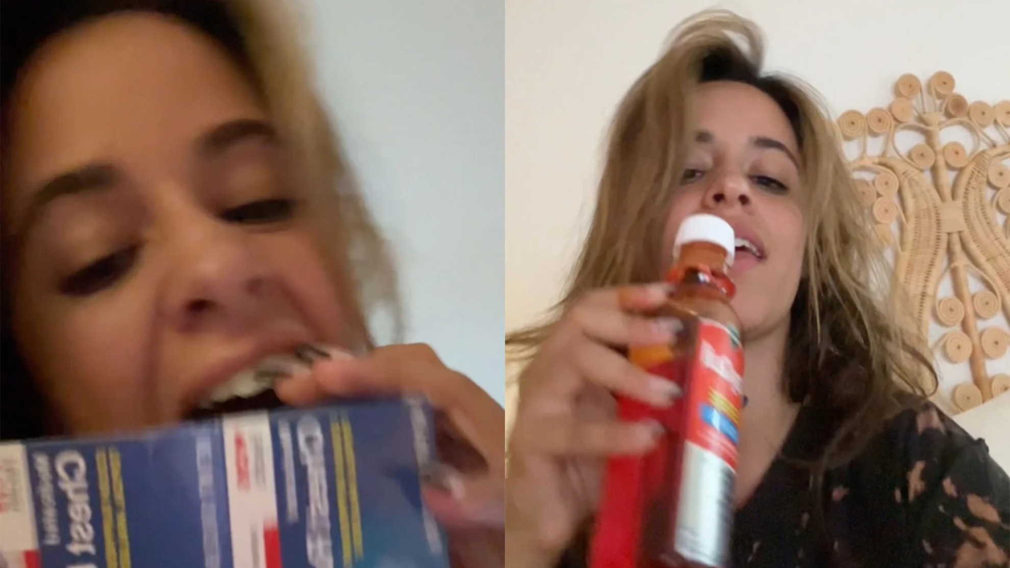 Camila Cabello reveals she has Covid by dancing in bed