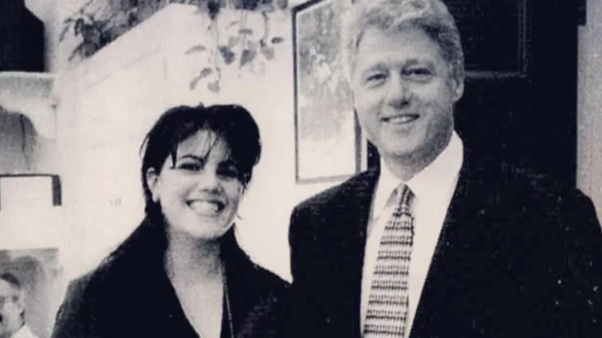 Monica Lewinsky and Bill Clinton