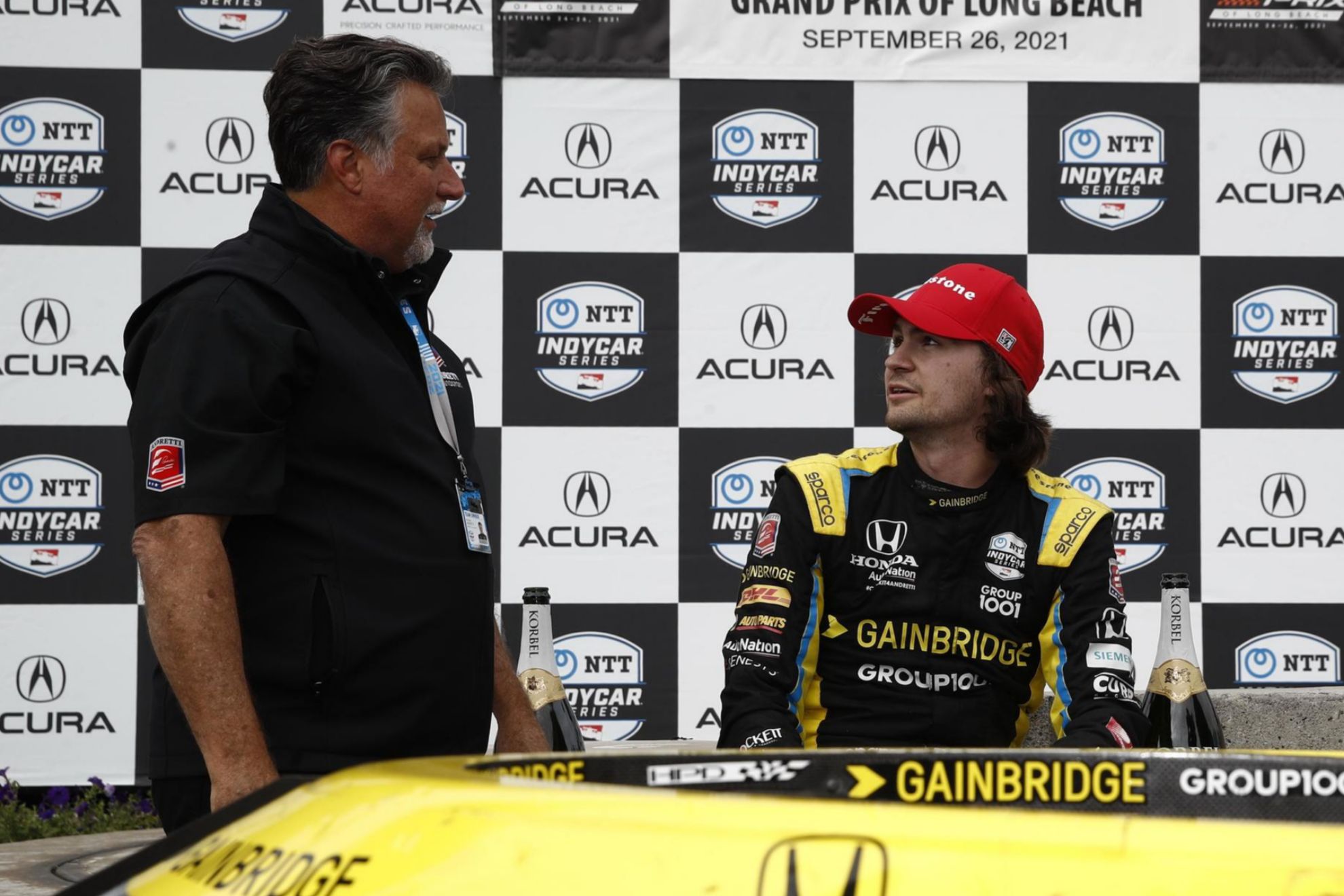 Michael Andretti ha sido el gran valedor de Herta. 