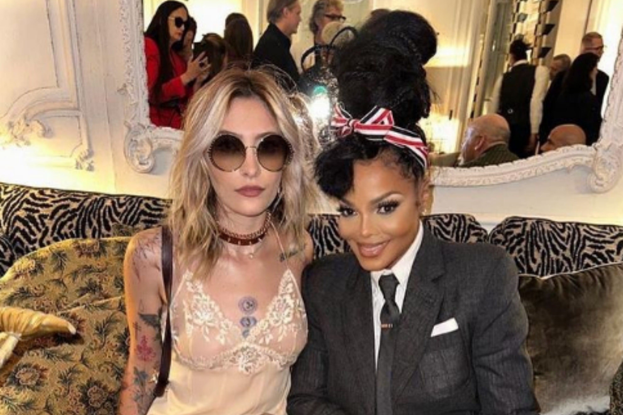 Michael Jacksons daughter reconnects with auntie Janet Jackson after 2012 will dispute