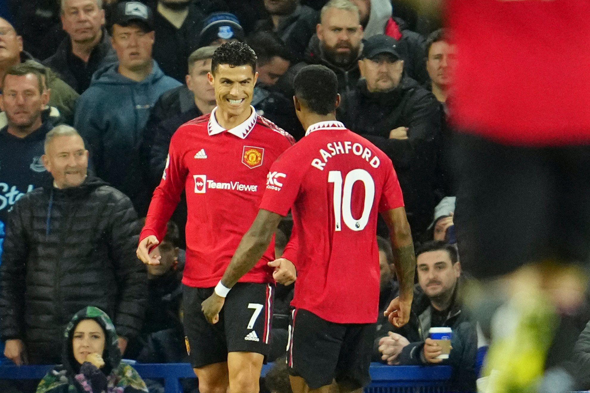 Cristiano Ronaldo and Rashford