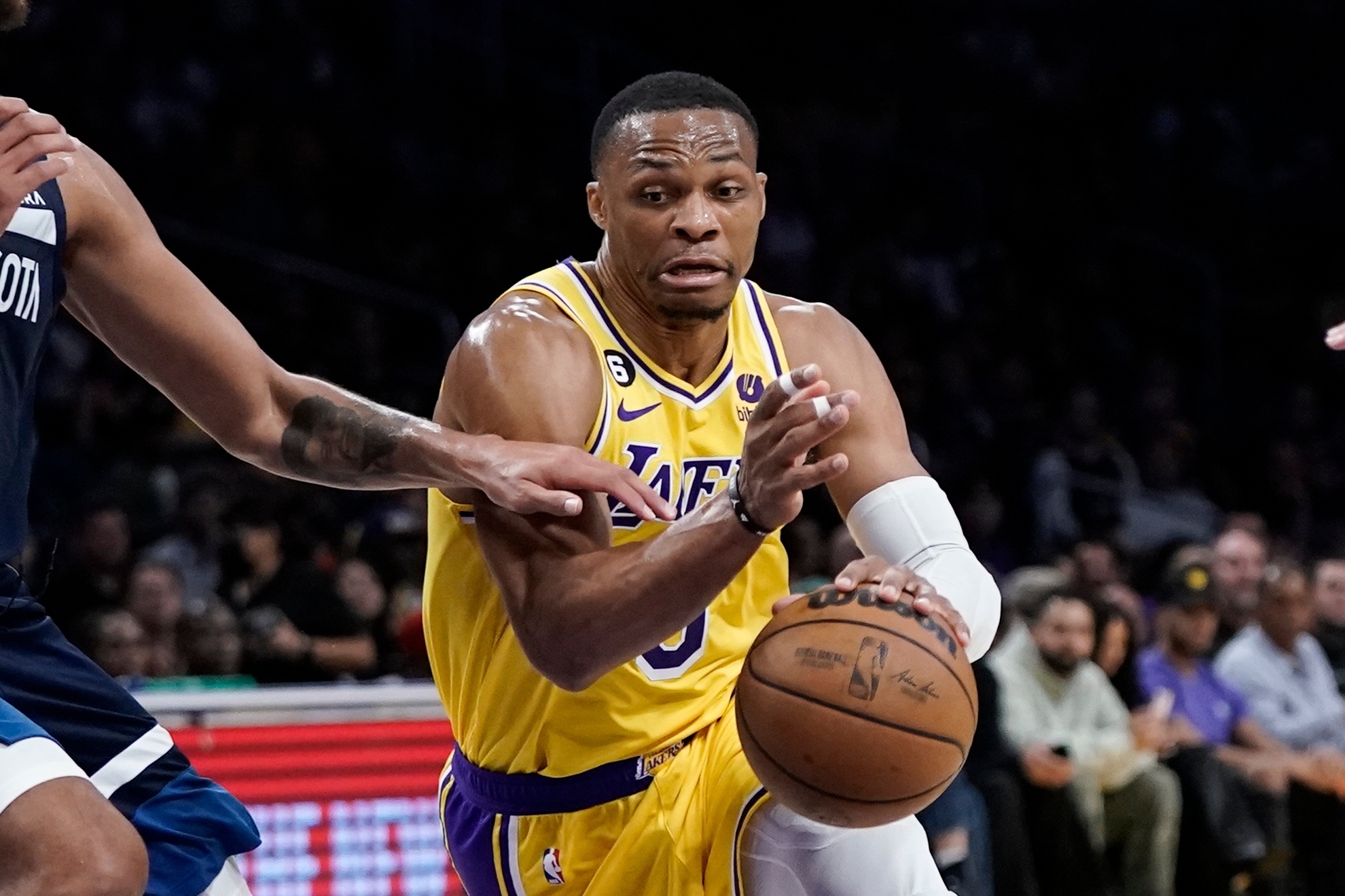 Los Angeles Lakers Russell Westbrook (AP Photo/Jae C. Hong)