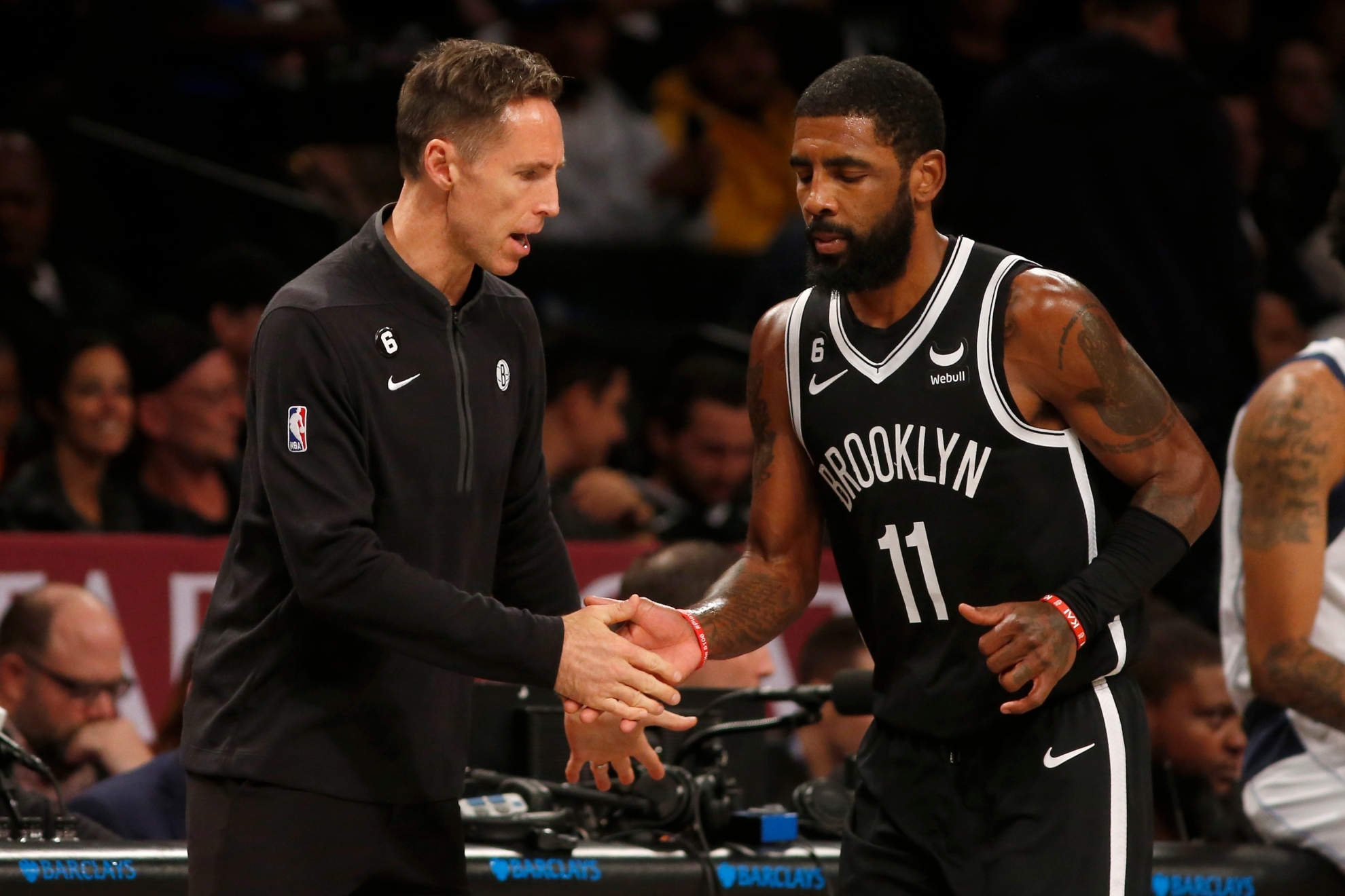 Irving y Nash, en un partido.