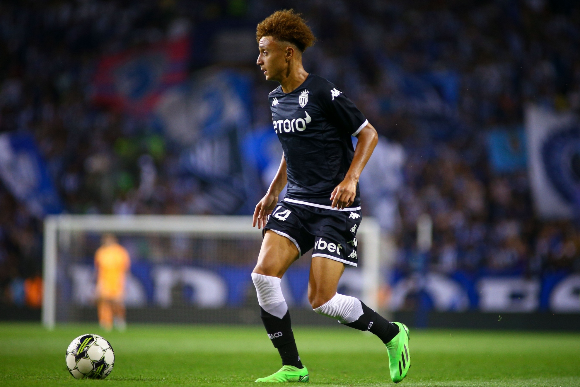 Eliesse Ben Seghir in action.