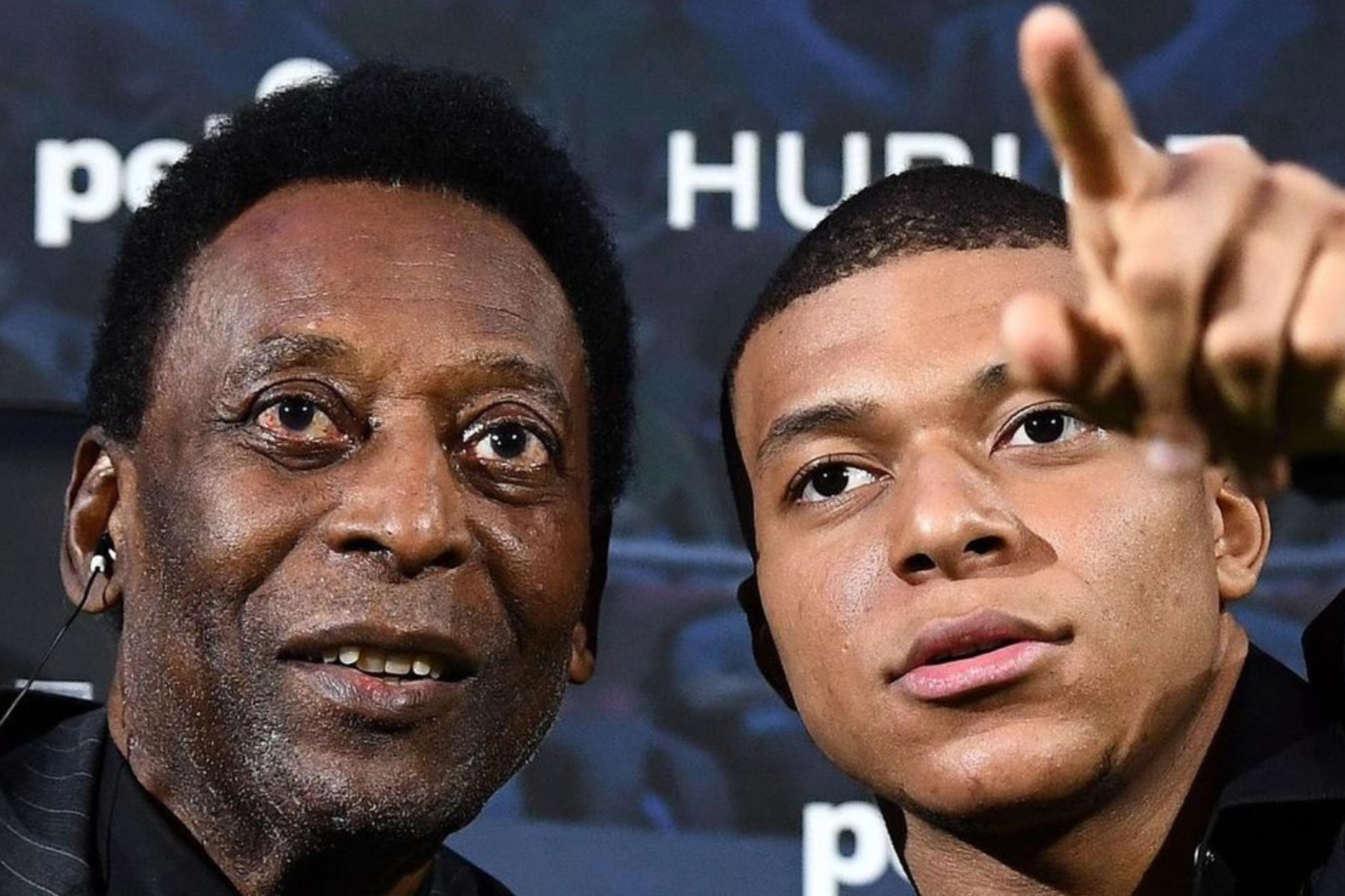 Pele and Kylian Mbapp�