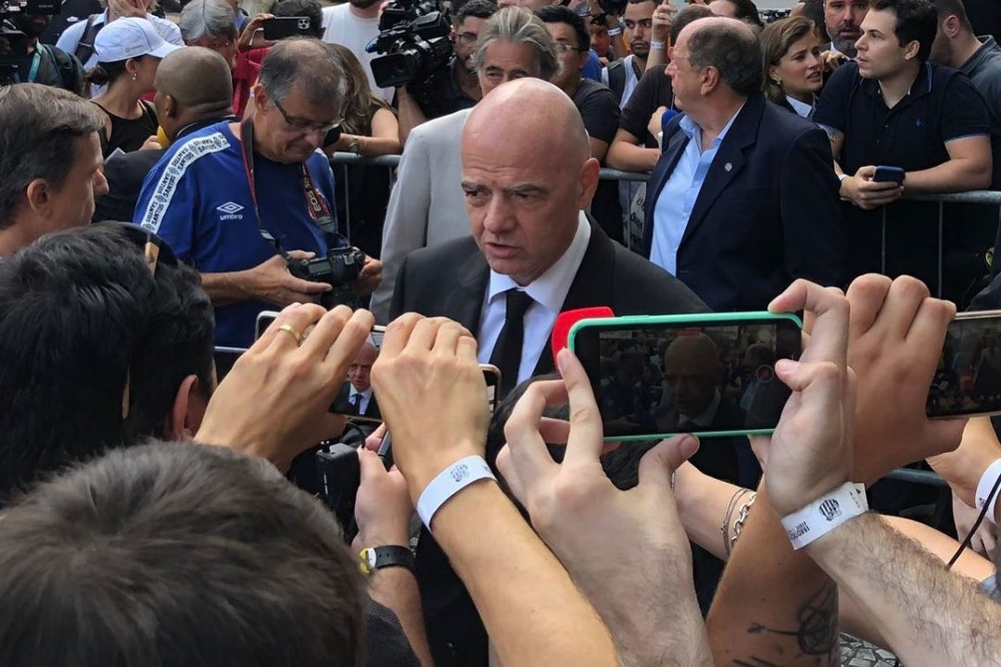 Infantino to ask federations to have a stadium in every country named after Pele