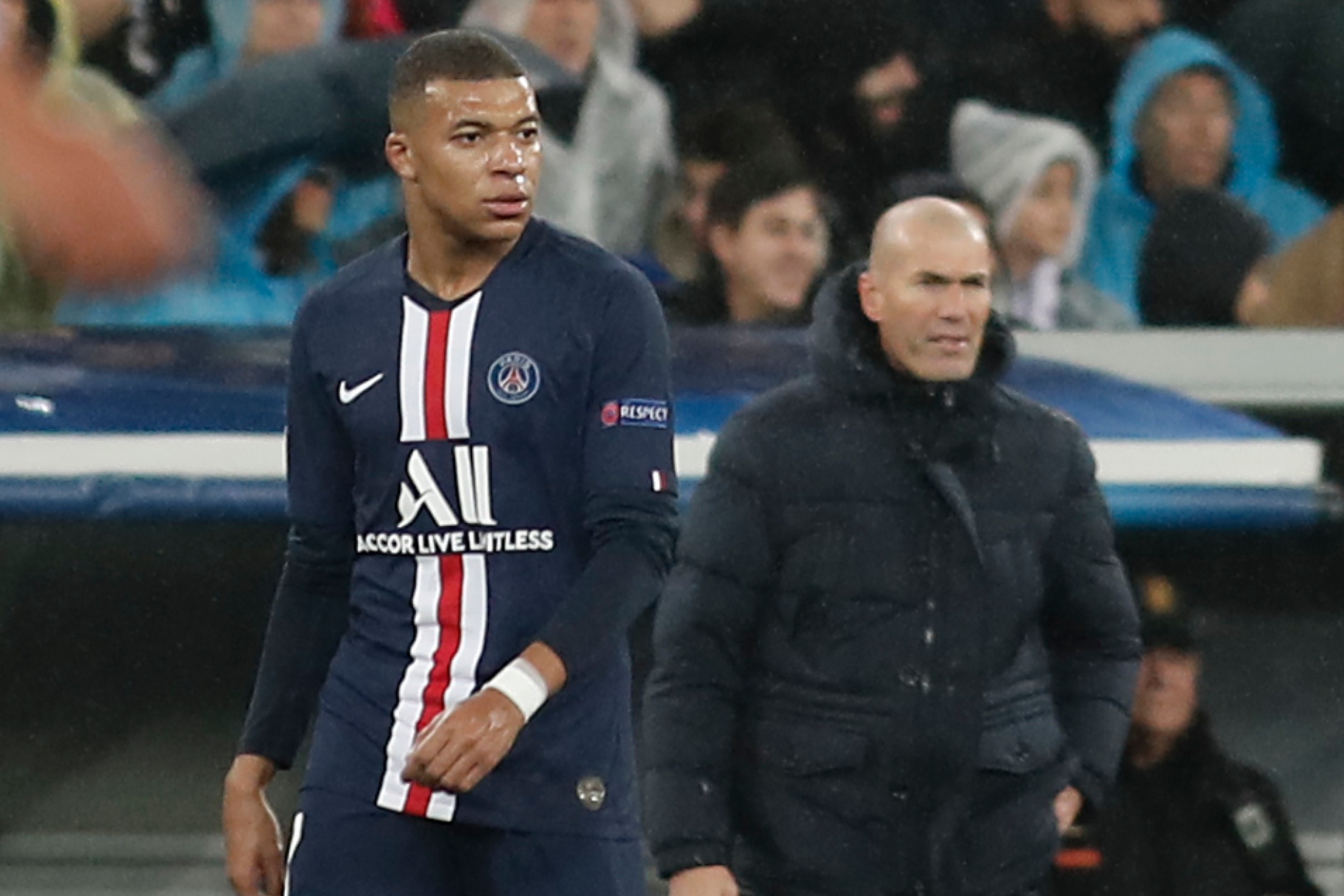 Mbappe and Zidane.