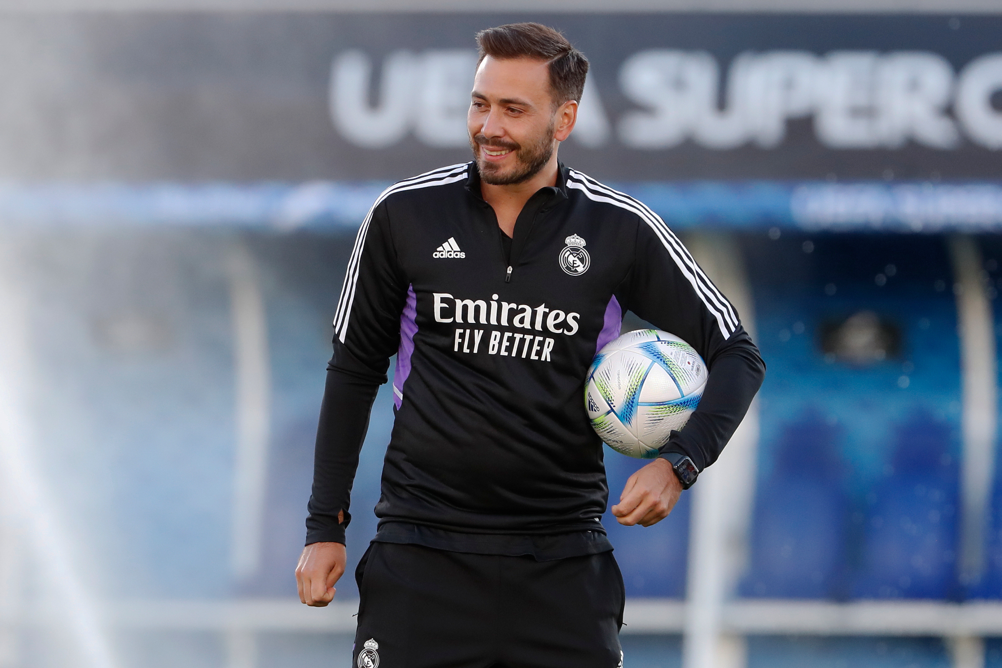 Davide Ancelotti with Real Madrid