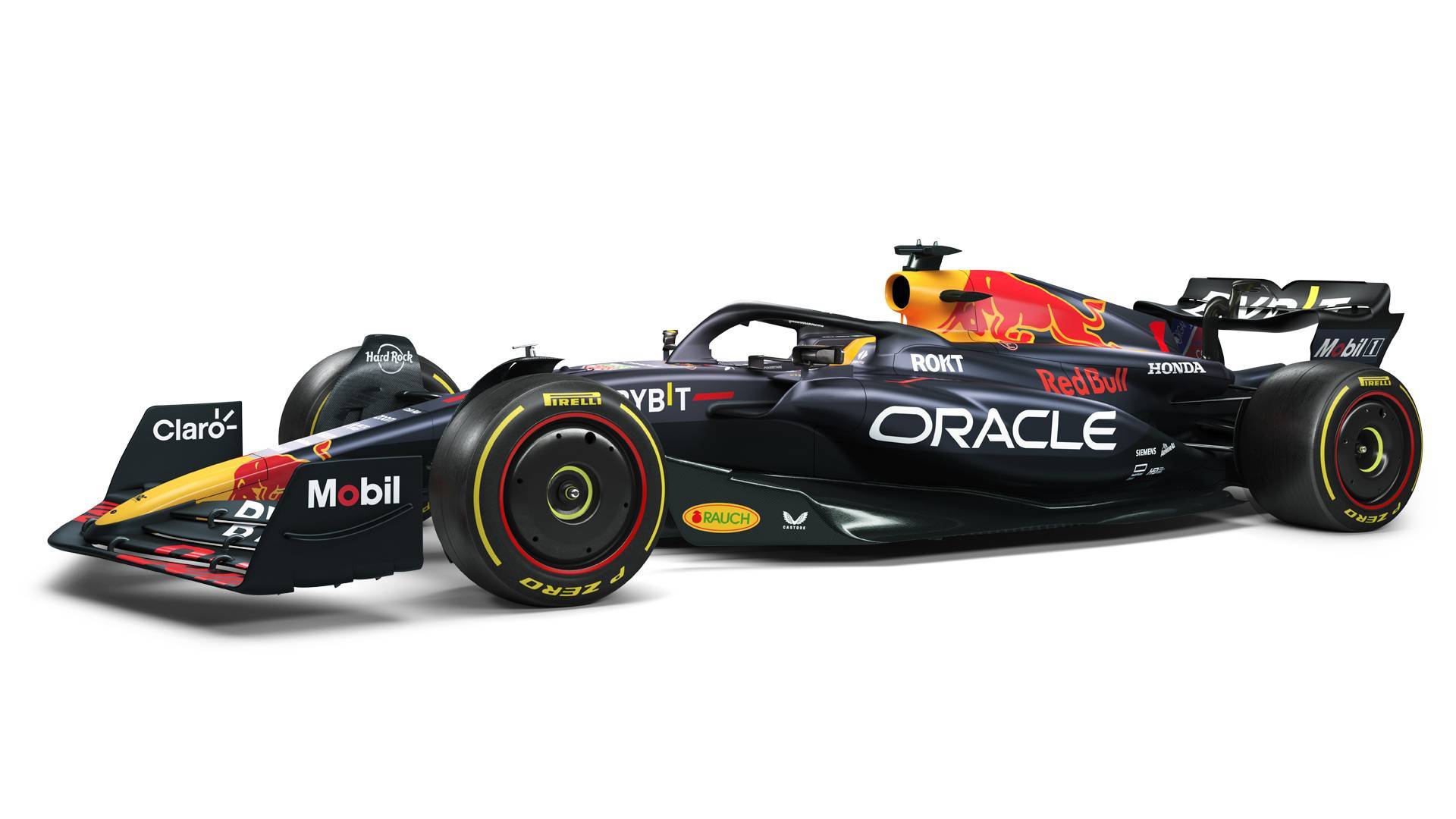 As� es el nuevo RB19, en una imagen digital servida por Red Bull