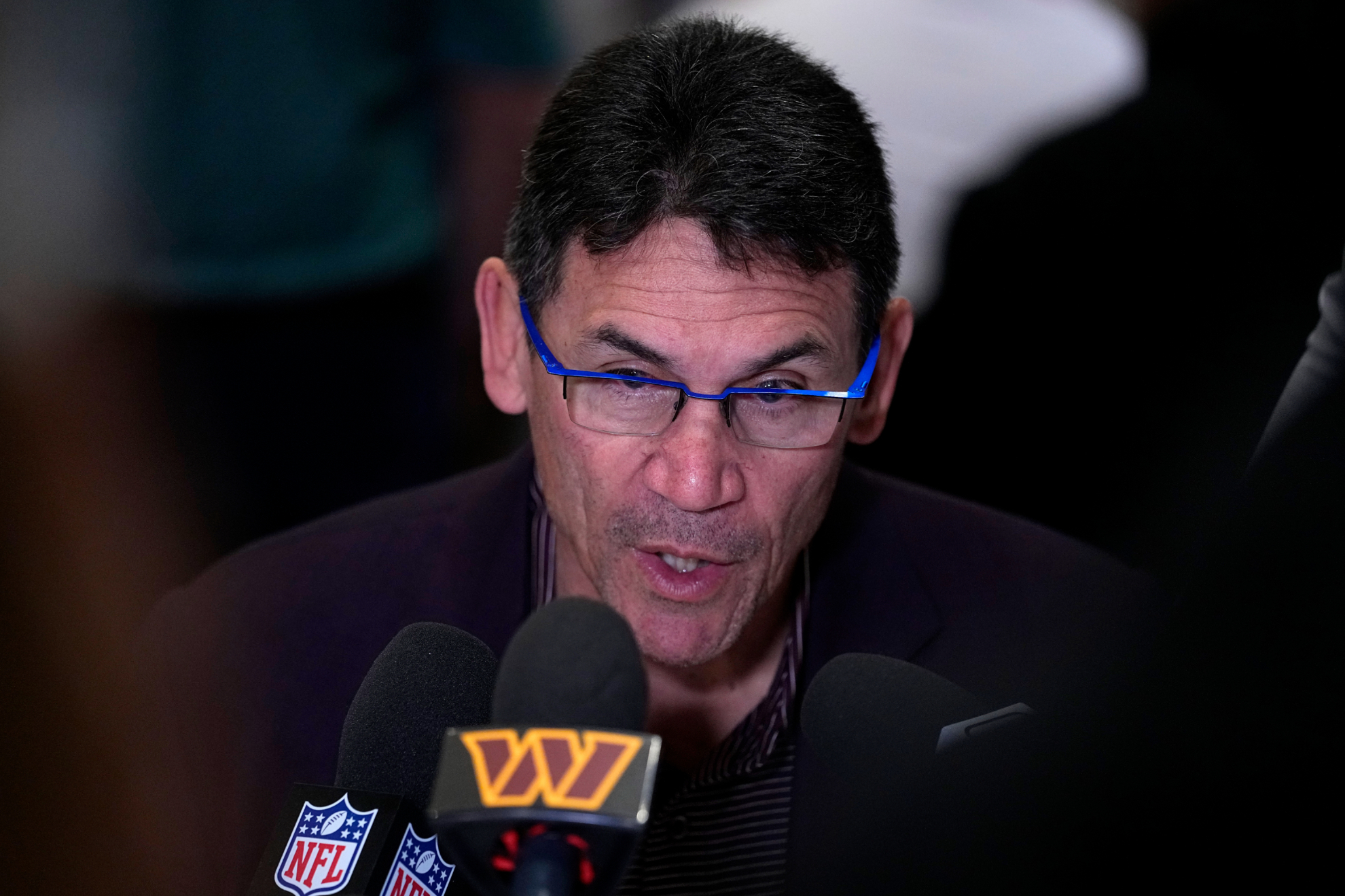 Washington Commanders head coach Ron Rivera.