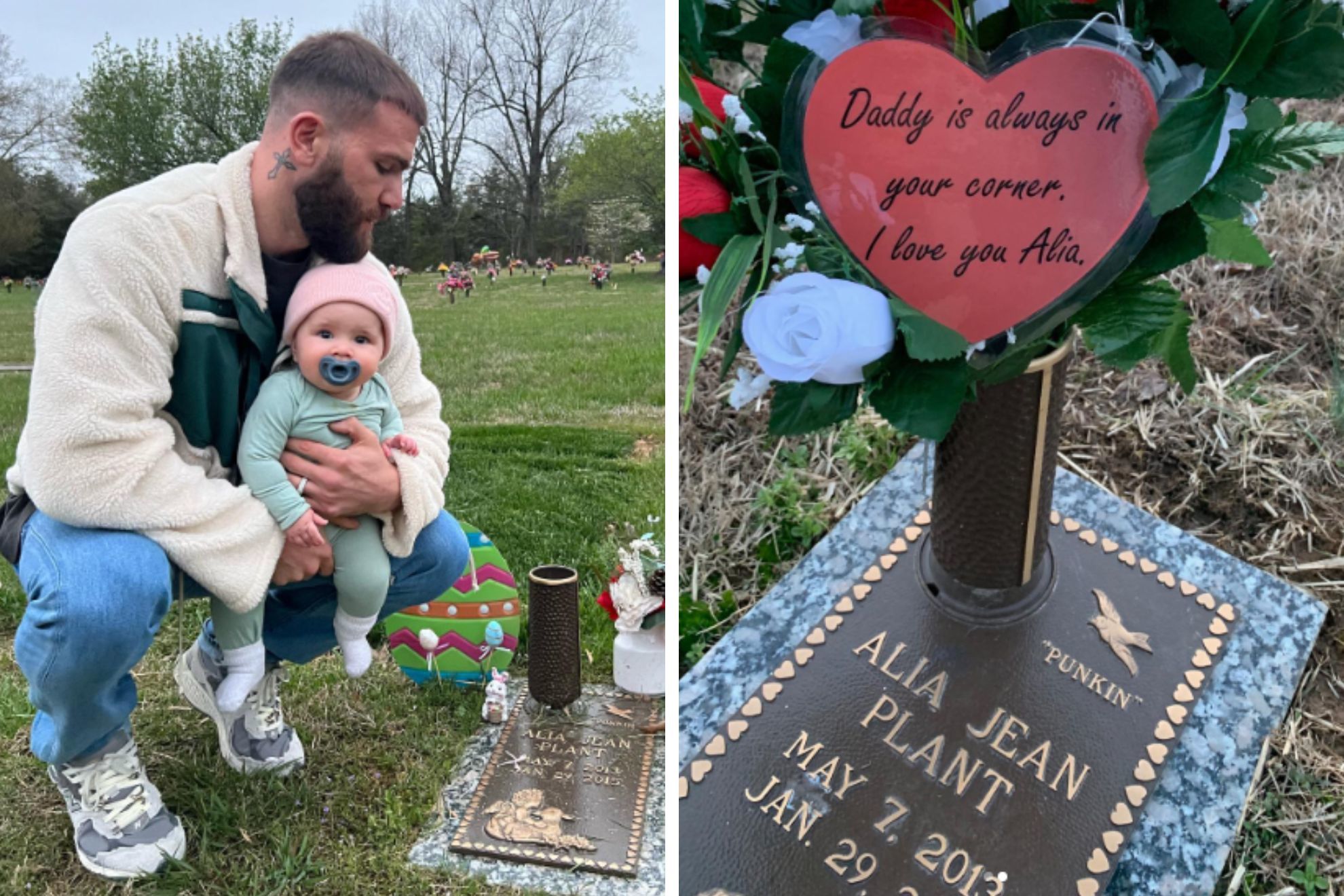 What happened to Caleb Plants daughter and how old was she?