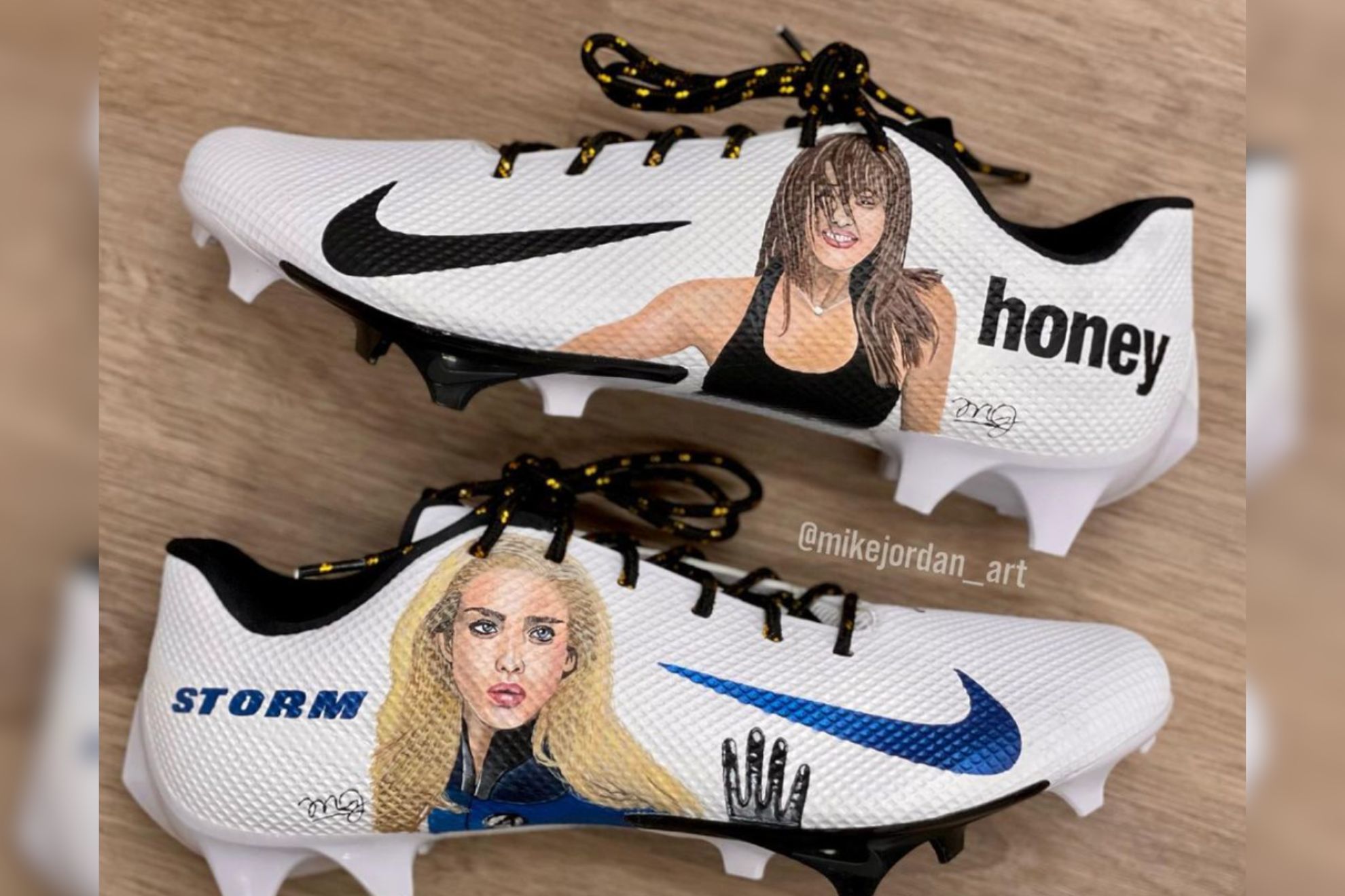 Sauce Gardner not impressed with custom Jessica Alba cleats despite rapport