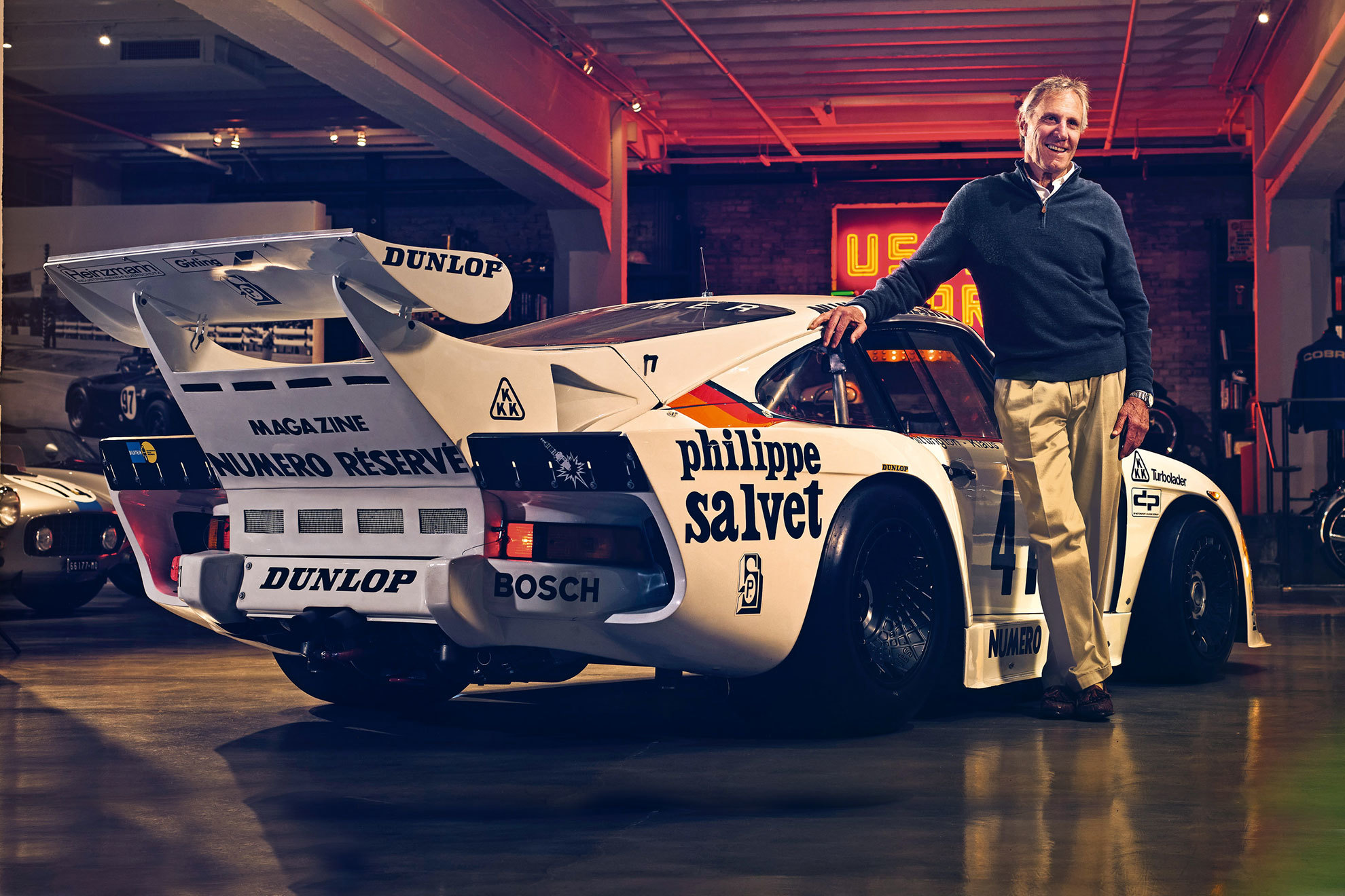 Meyer with his 935 K3 Kremer.