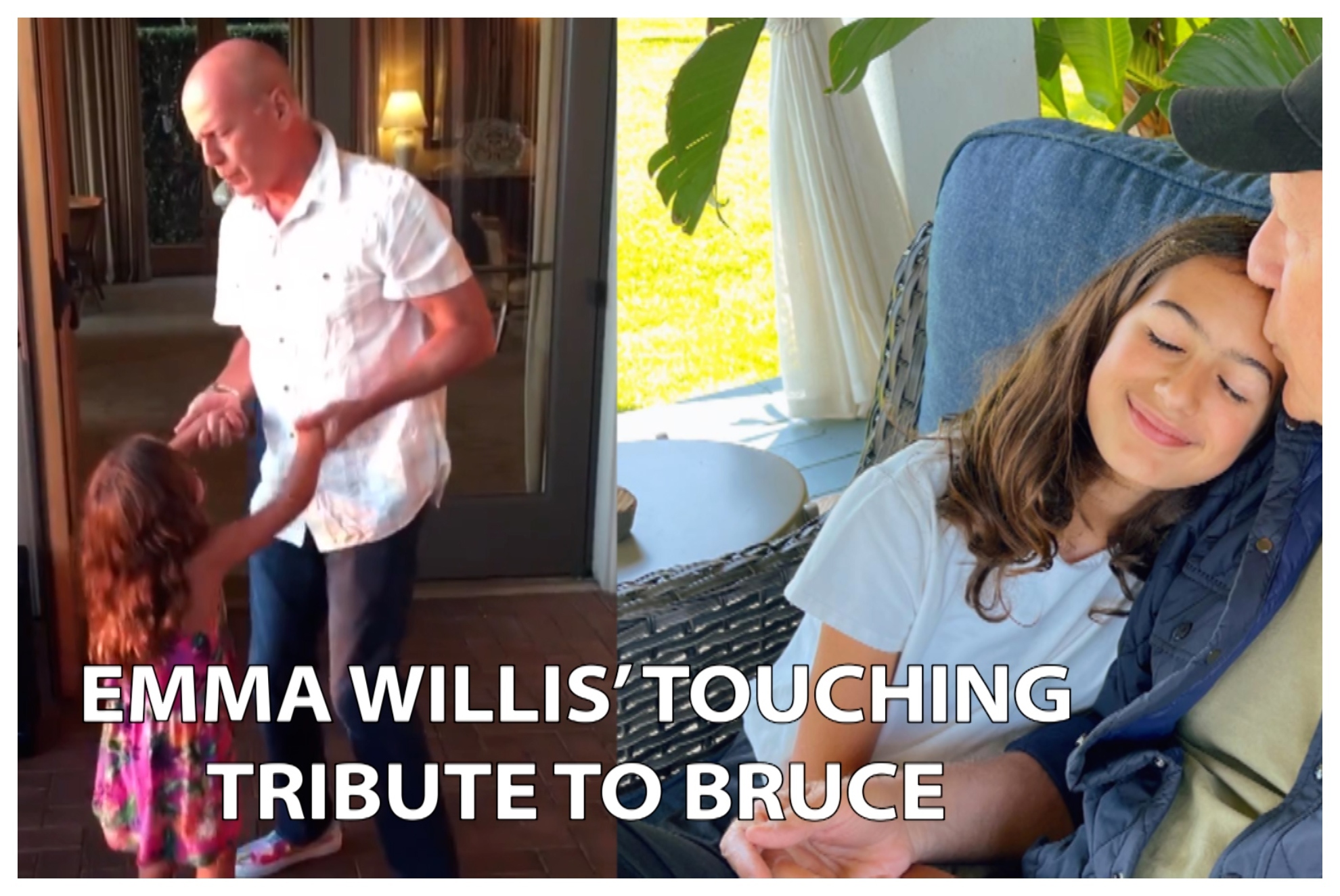 Emma Heming Willis emotional Fathers Day message for Bruce: The greatest dad I know