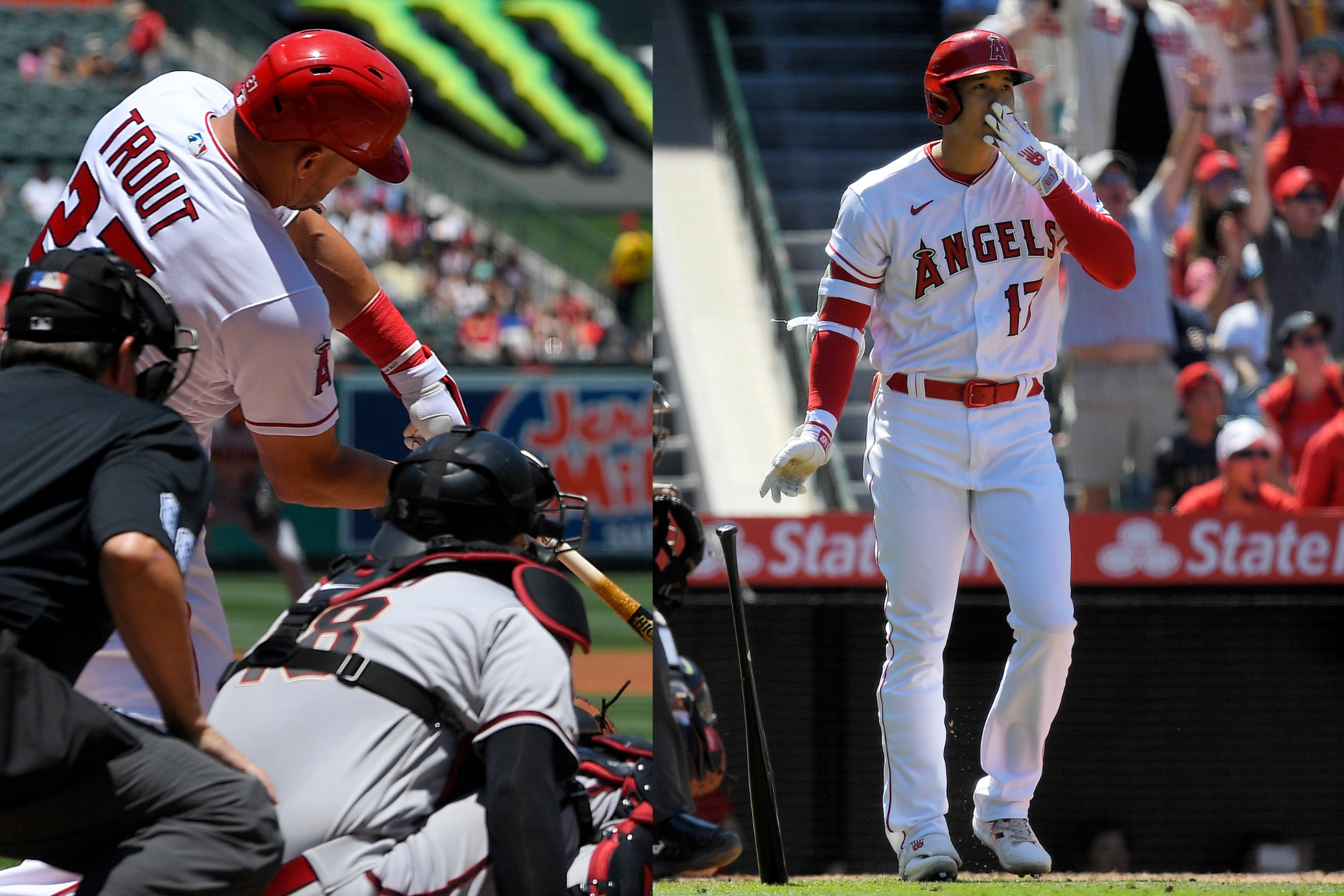 Mike Trout and Shohei Ohtani continue to dominate like no other duo.