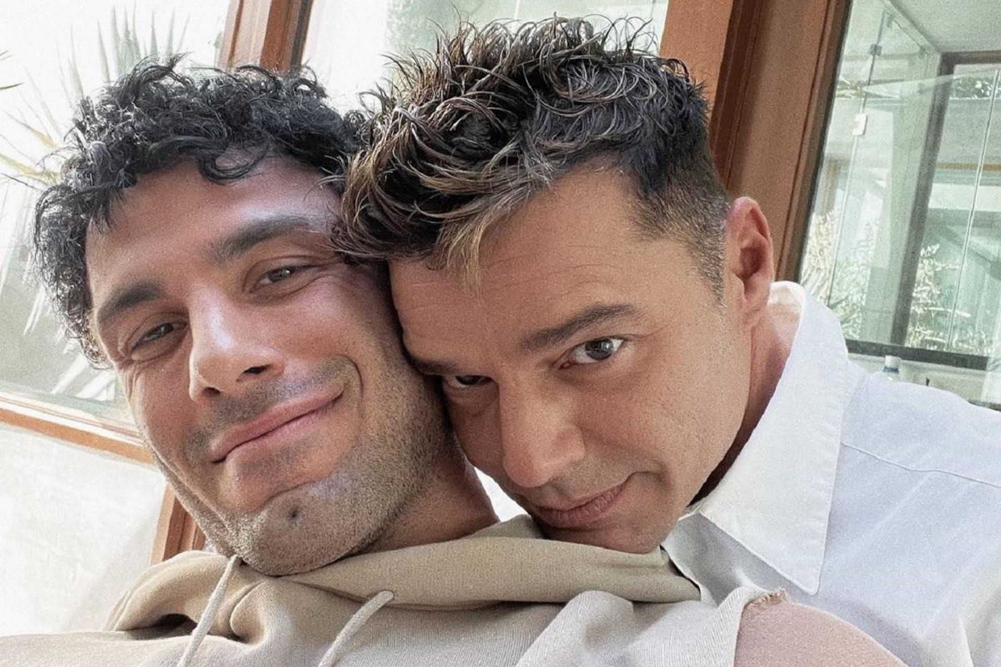 Ricky Martin and Jwan Yosef