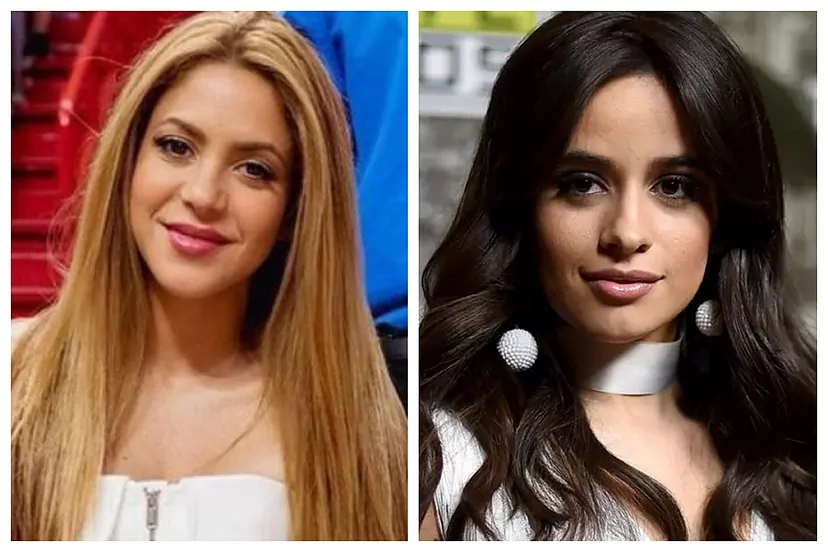 Shakira and Cabello.