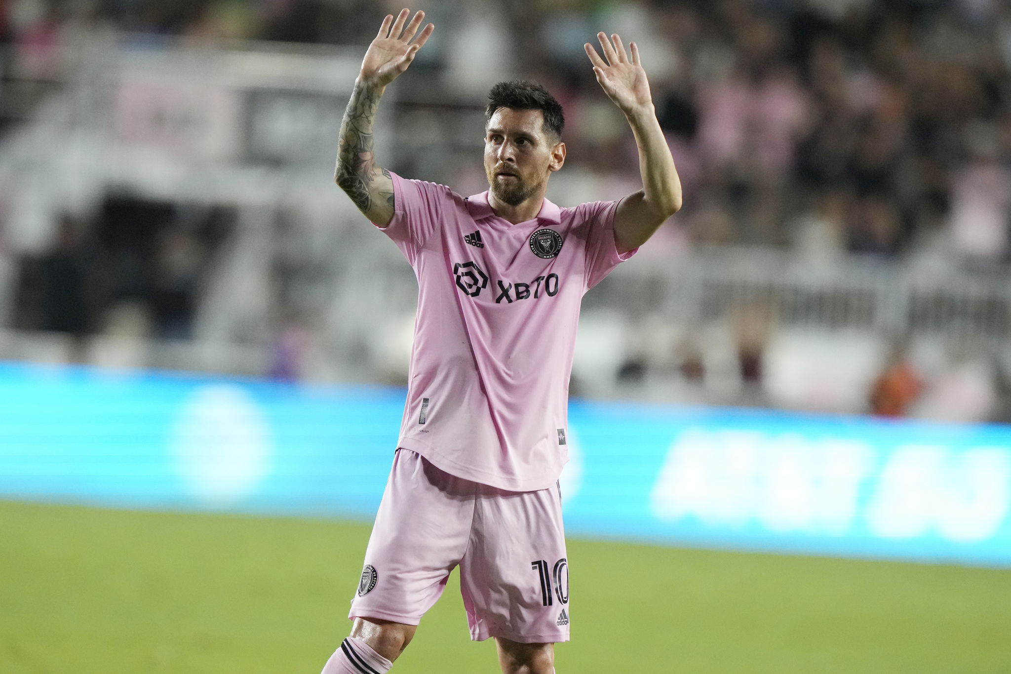 Lionel Messi with Inter Miami