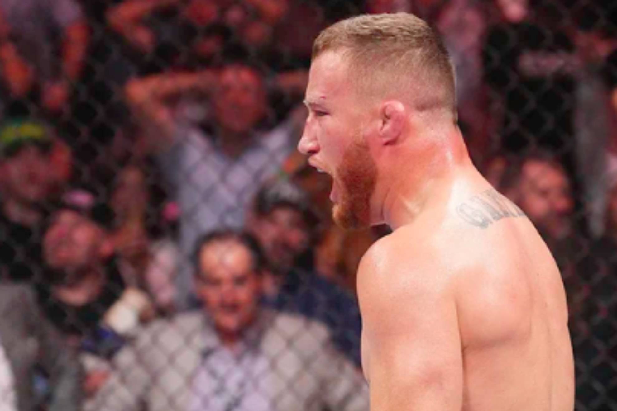Gaethje on knocking out Poirier with a head kick at UFC 291: This chance at redemption was amazing