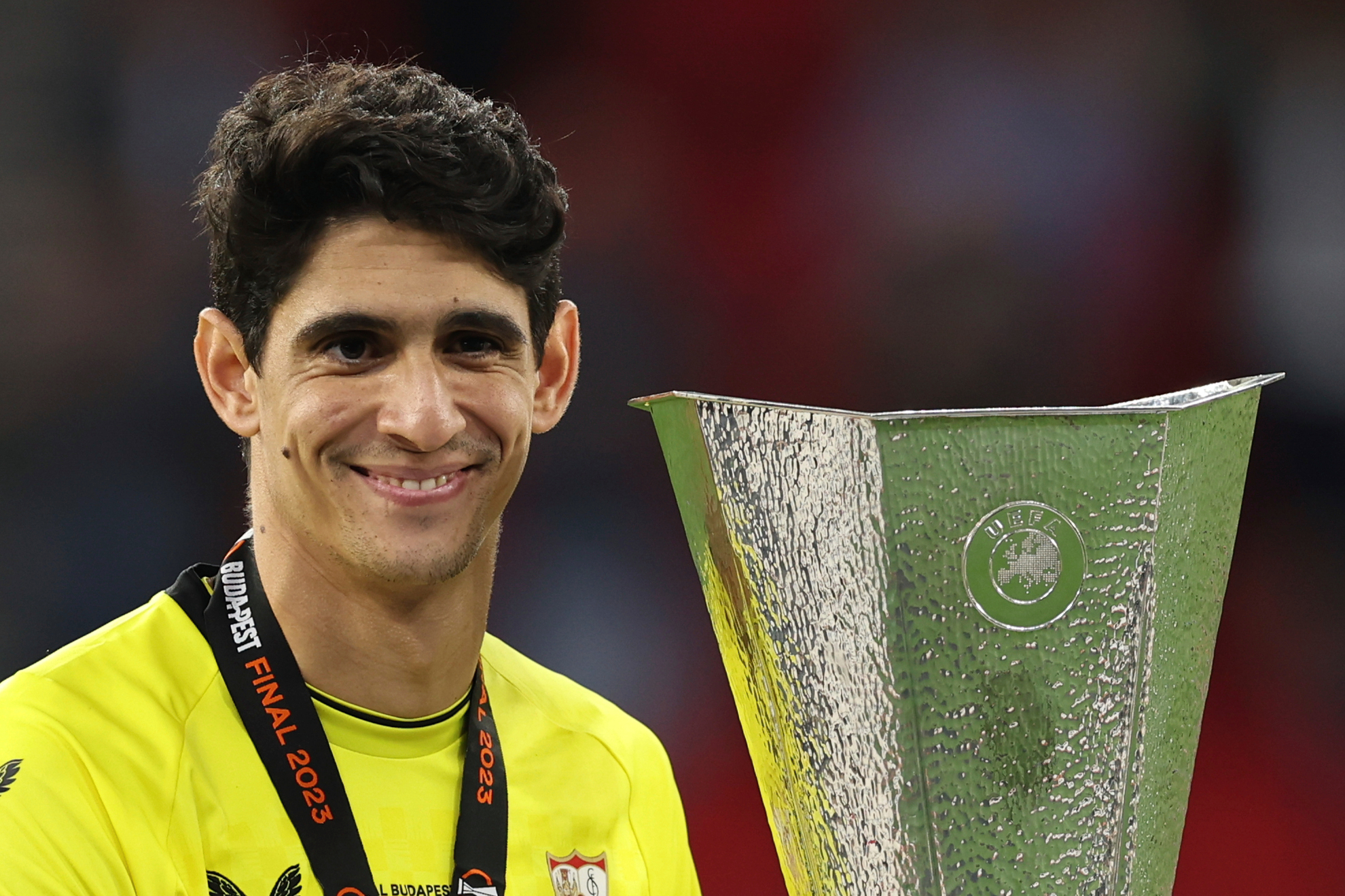 Bono with the Europa League.