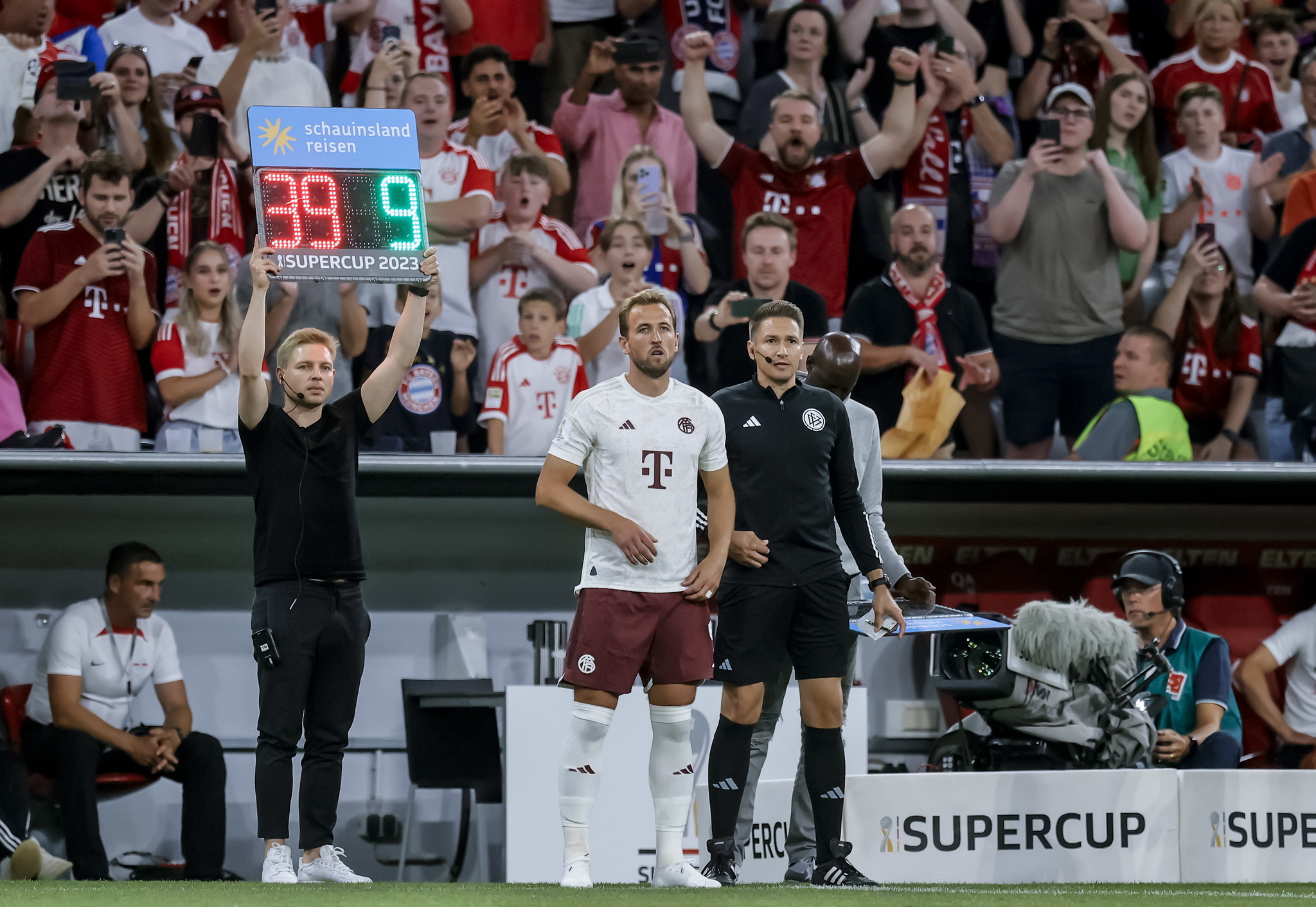 Harry Kane debut� con el Bayern.