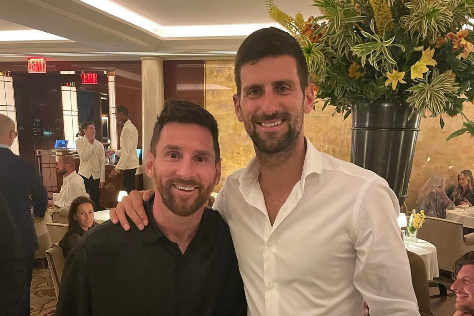 Tennis: Novak Djokovic praises Lionel Messi during the US Open | Marca