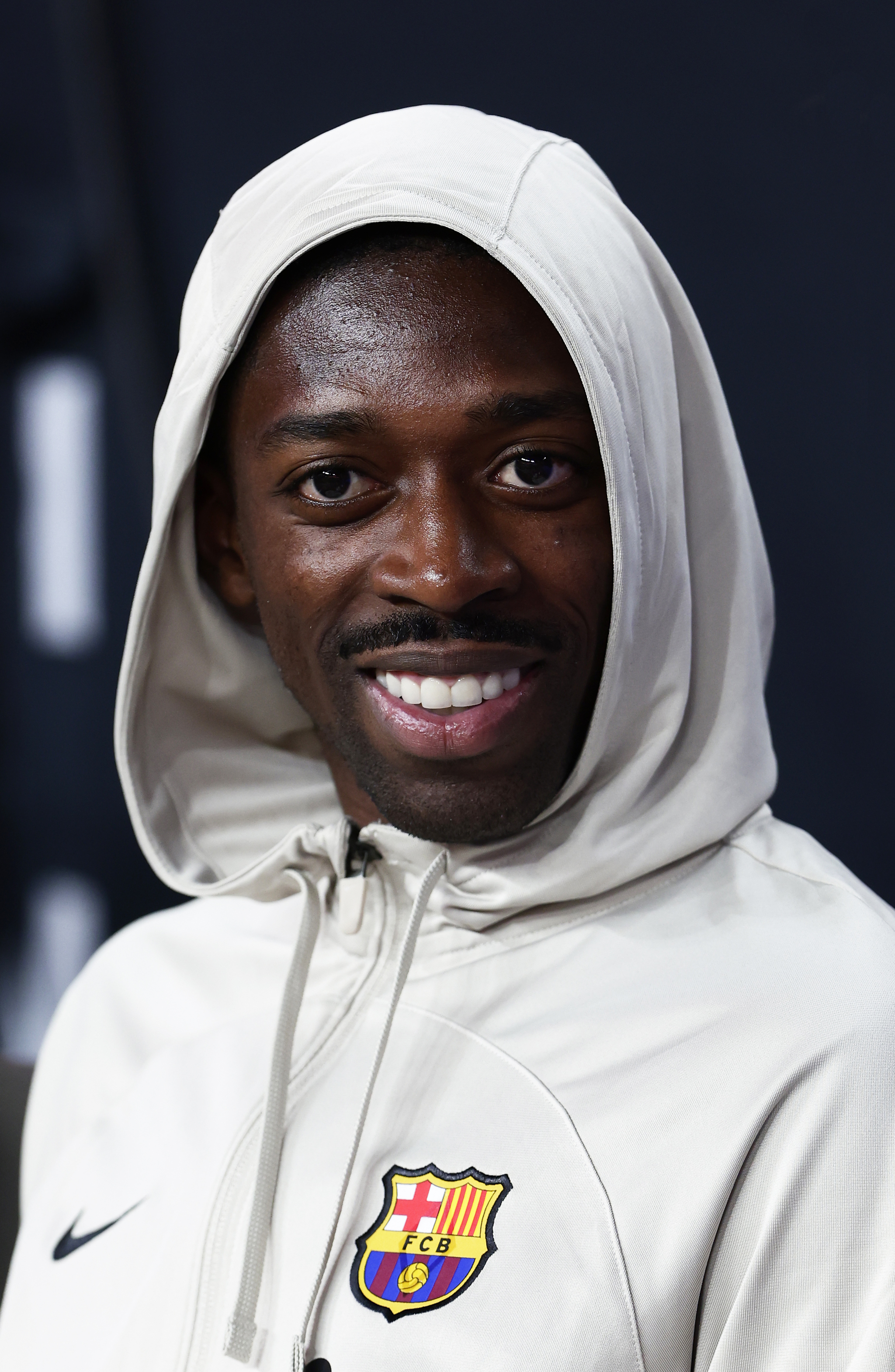 Ousmane Demb�l�, en sus �ltimos d�as como azulgrana.