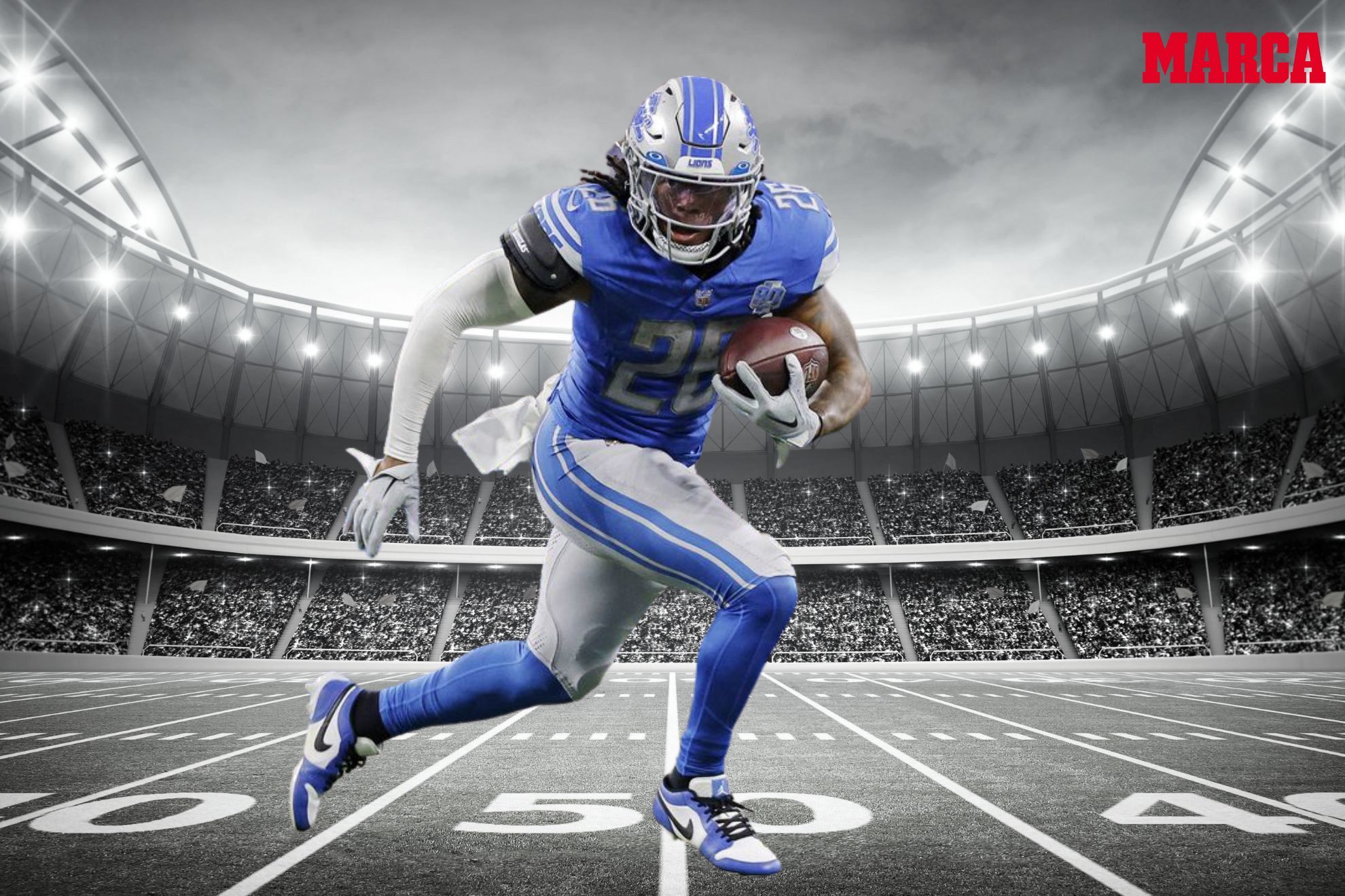 Despite the burden of a rookie debut, Jahmyr Gibbs (RB) is a must-start in Week 1 of the 2023 Fantasy Football season.