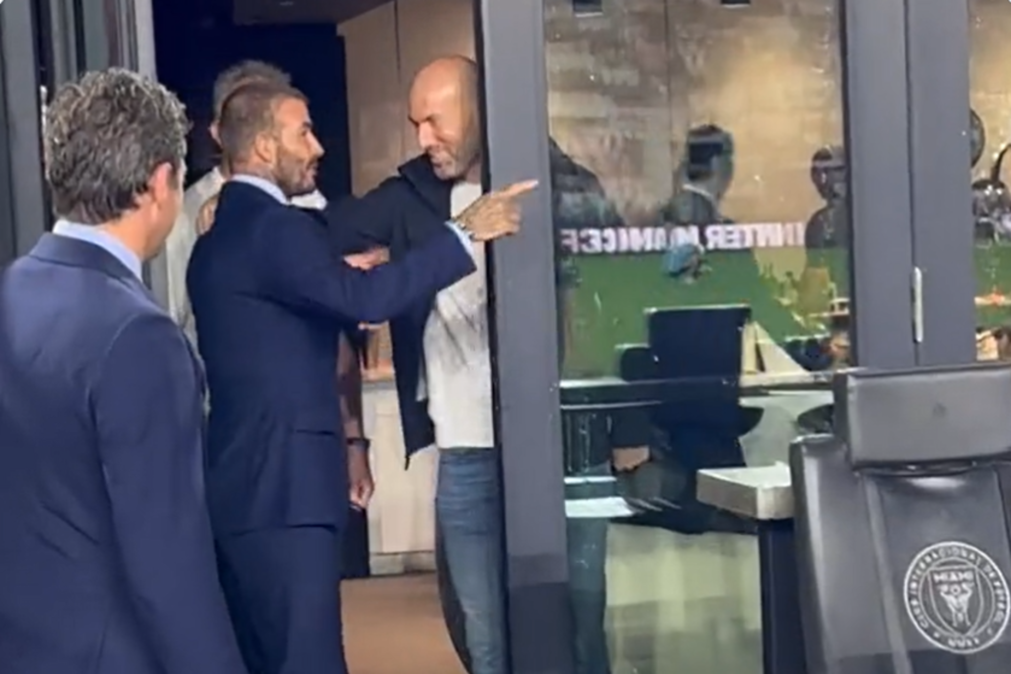 Beckham and Zidane, together again.