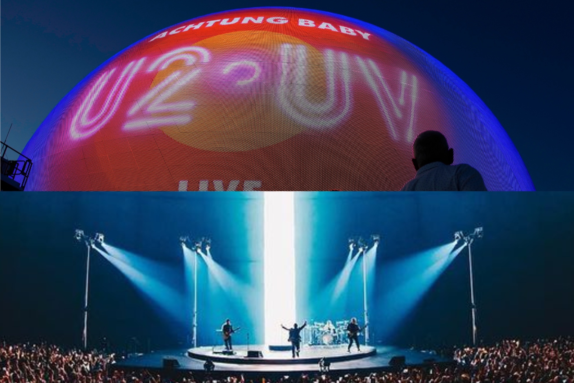 U2 christens The Sphere in Las Vegas.