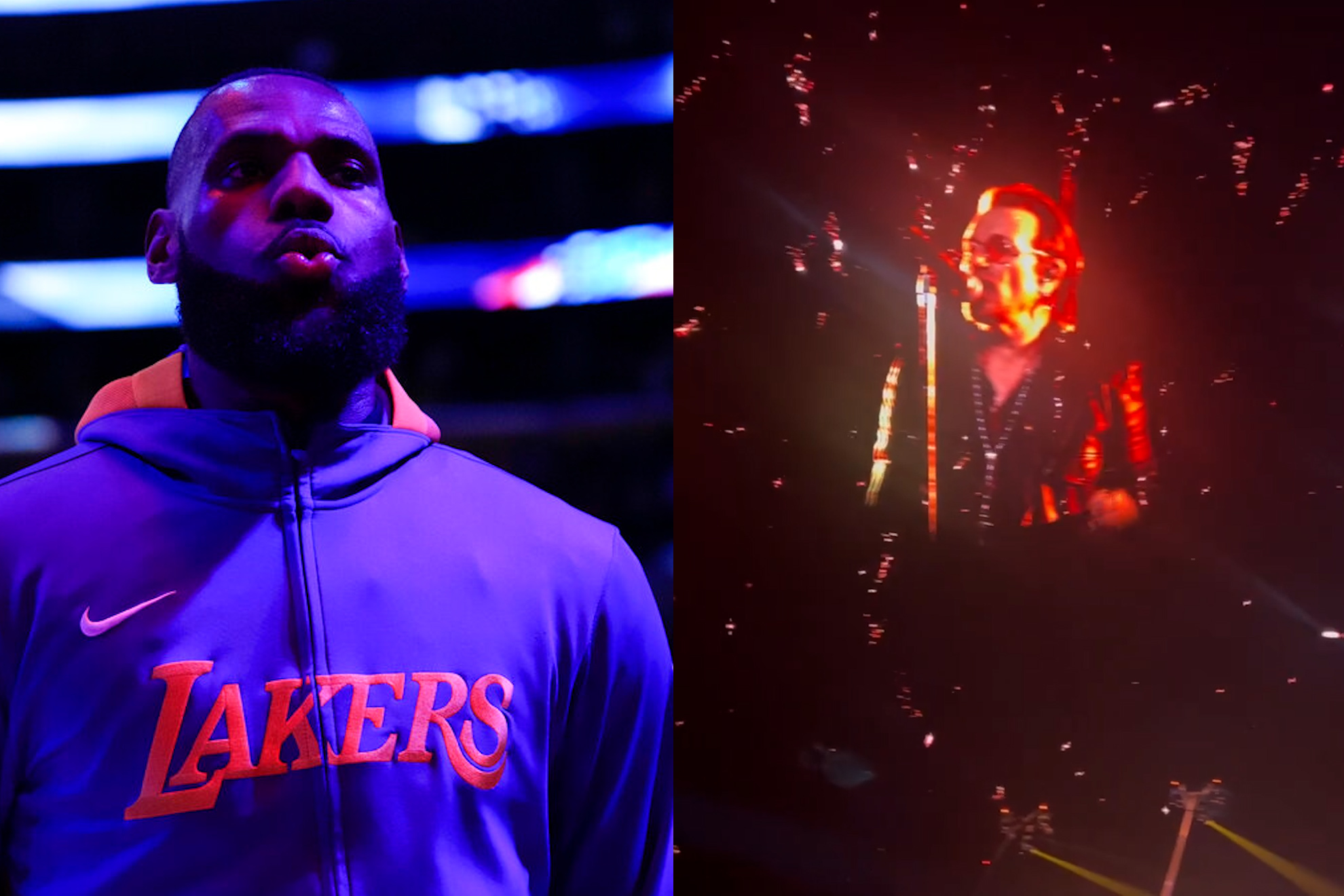 LeBron James / Bono.