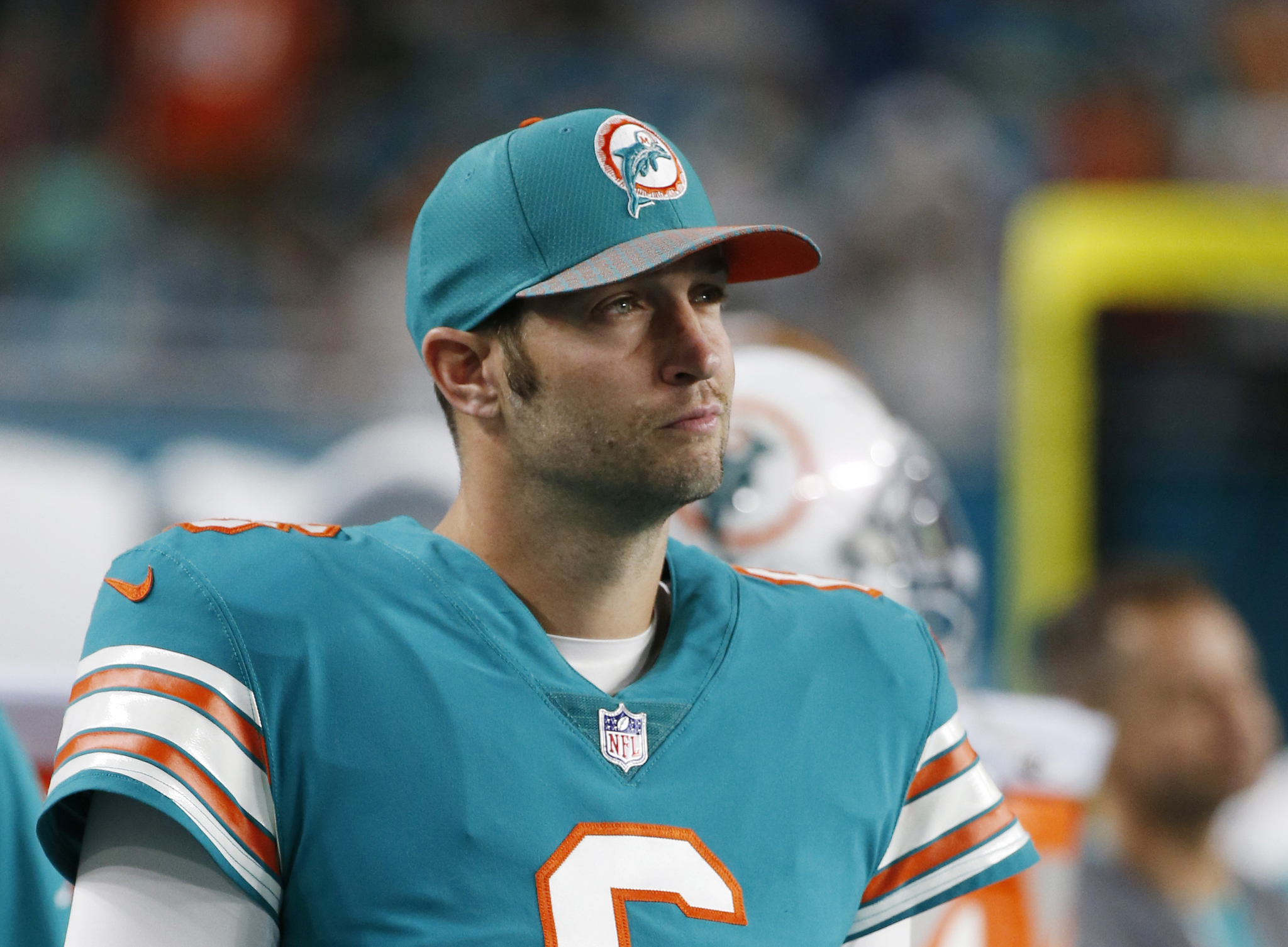 Former Miami Dolphins quarterback Jay Cutler in 2017