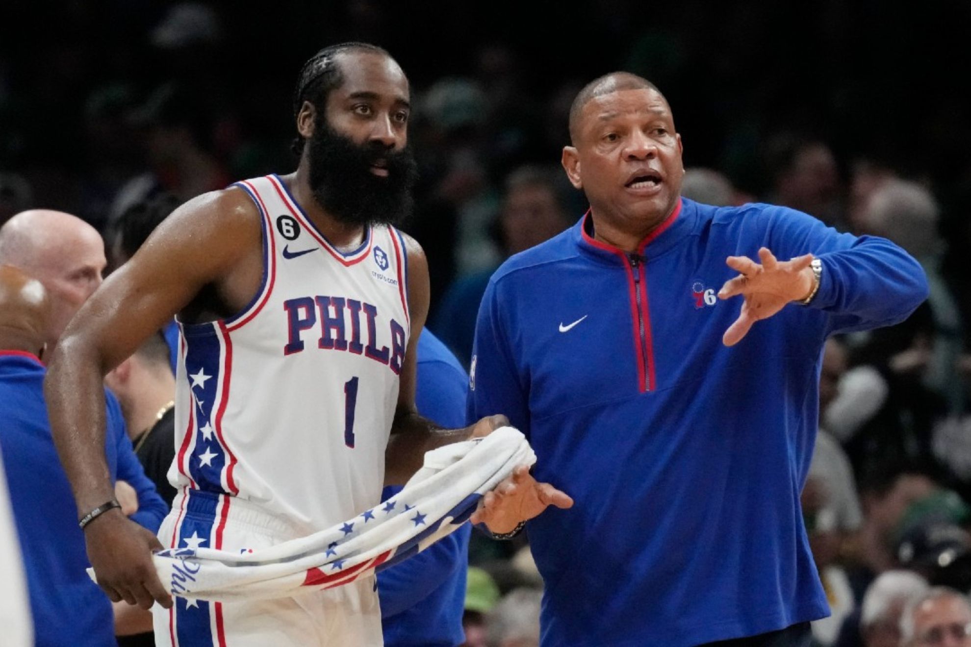Doc Rivers talks about his non-existent relationship with James Harden