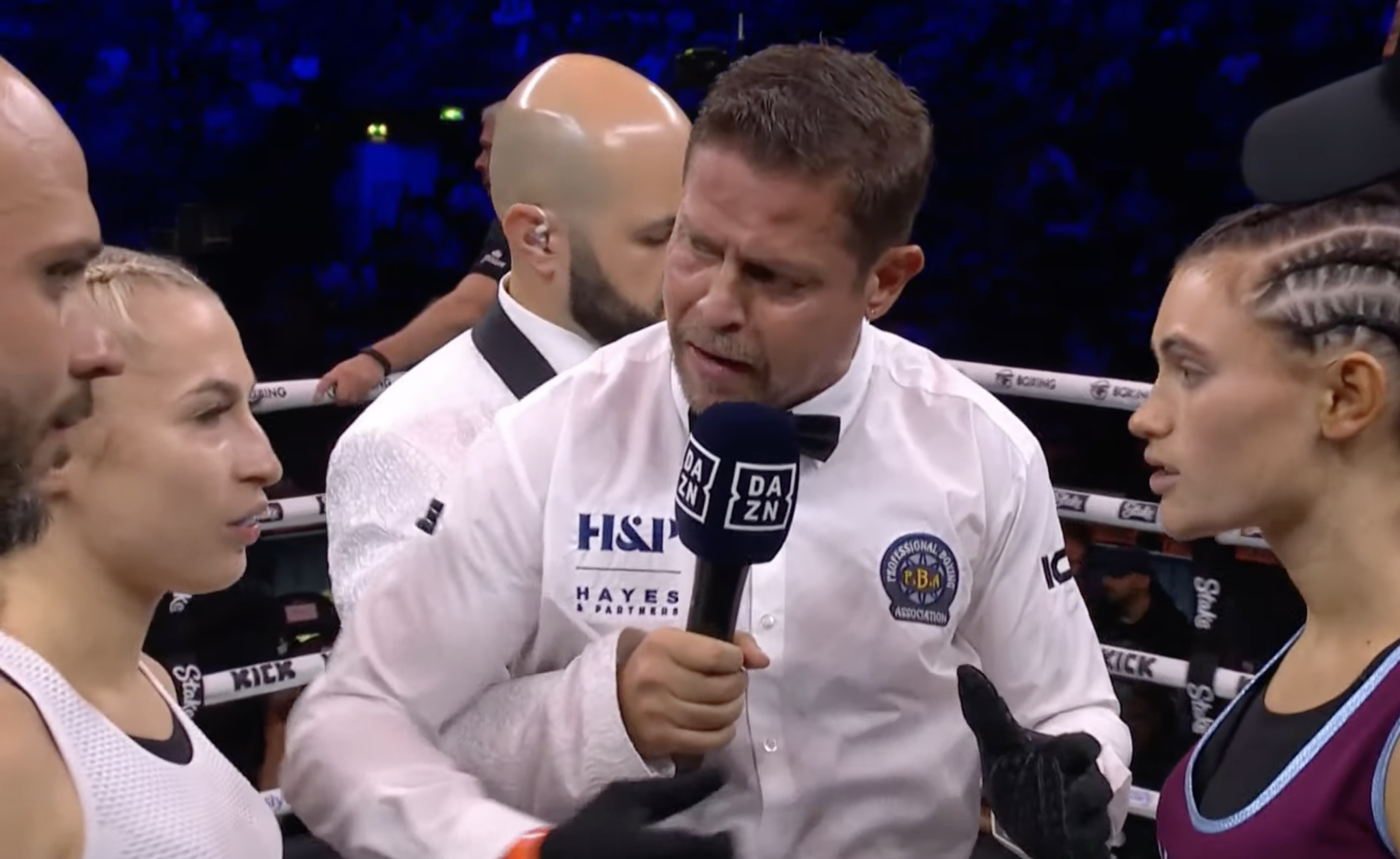 Second preliminary fight of the day.