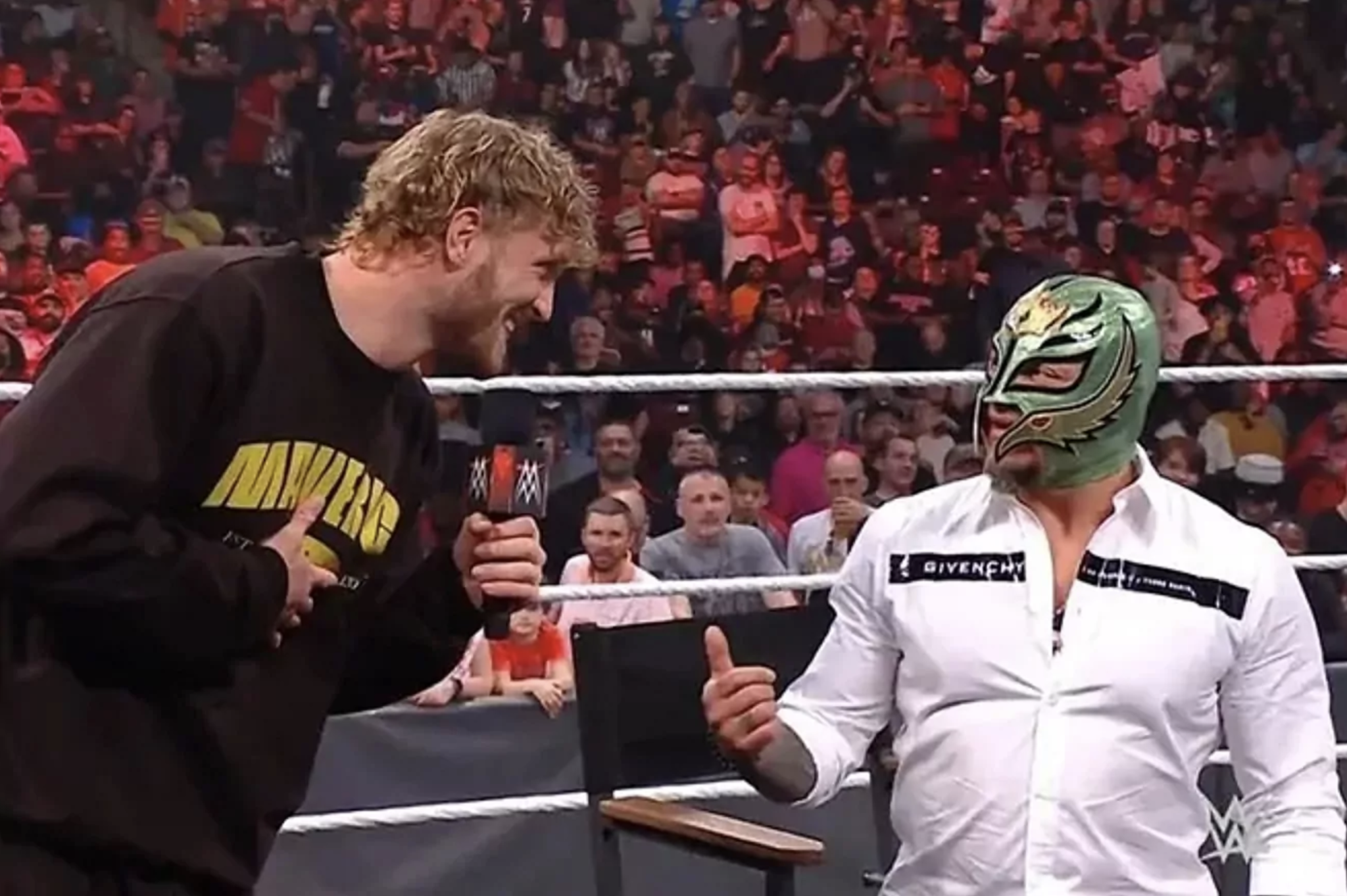 Rey Mysterio accepts Logan Pauls challenge and will meet him face-to-face on SmackDown