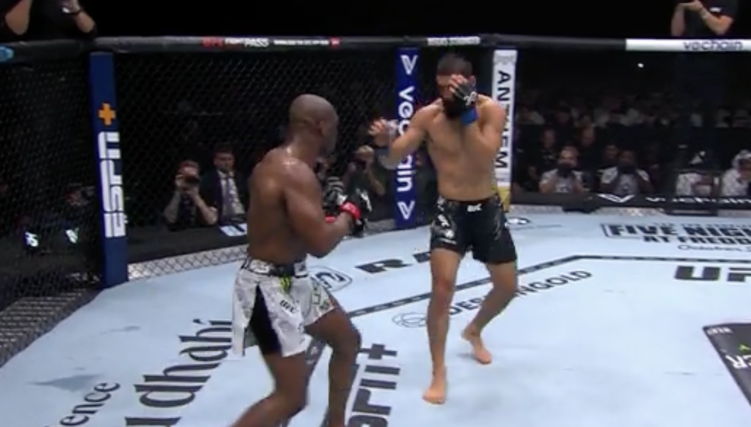 Kamaru Usman and Khamzat Chimaev are giving fans a show.