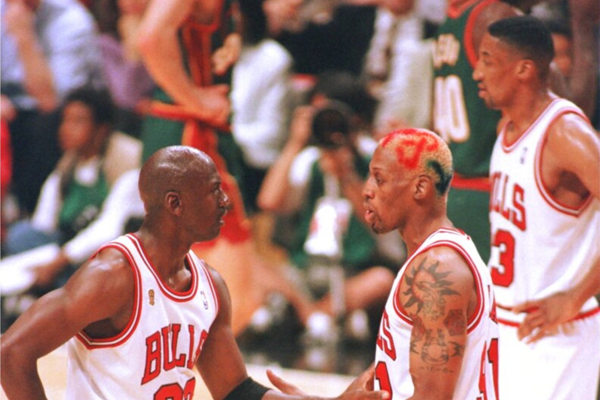 The Bulls trinity in the 90s.