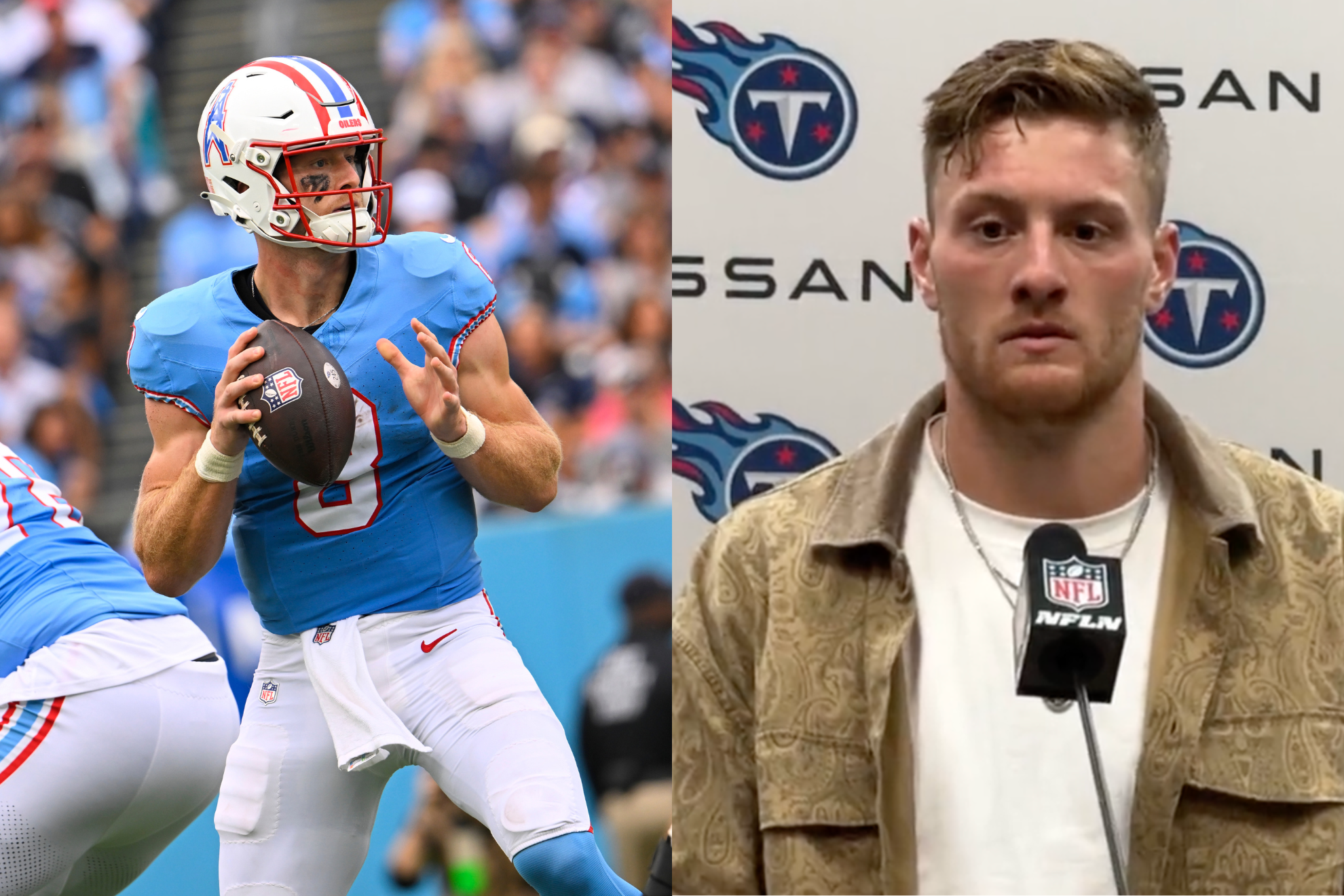 Will Levis showed off his on-field and off-field traits on Sunday.