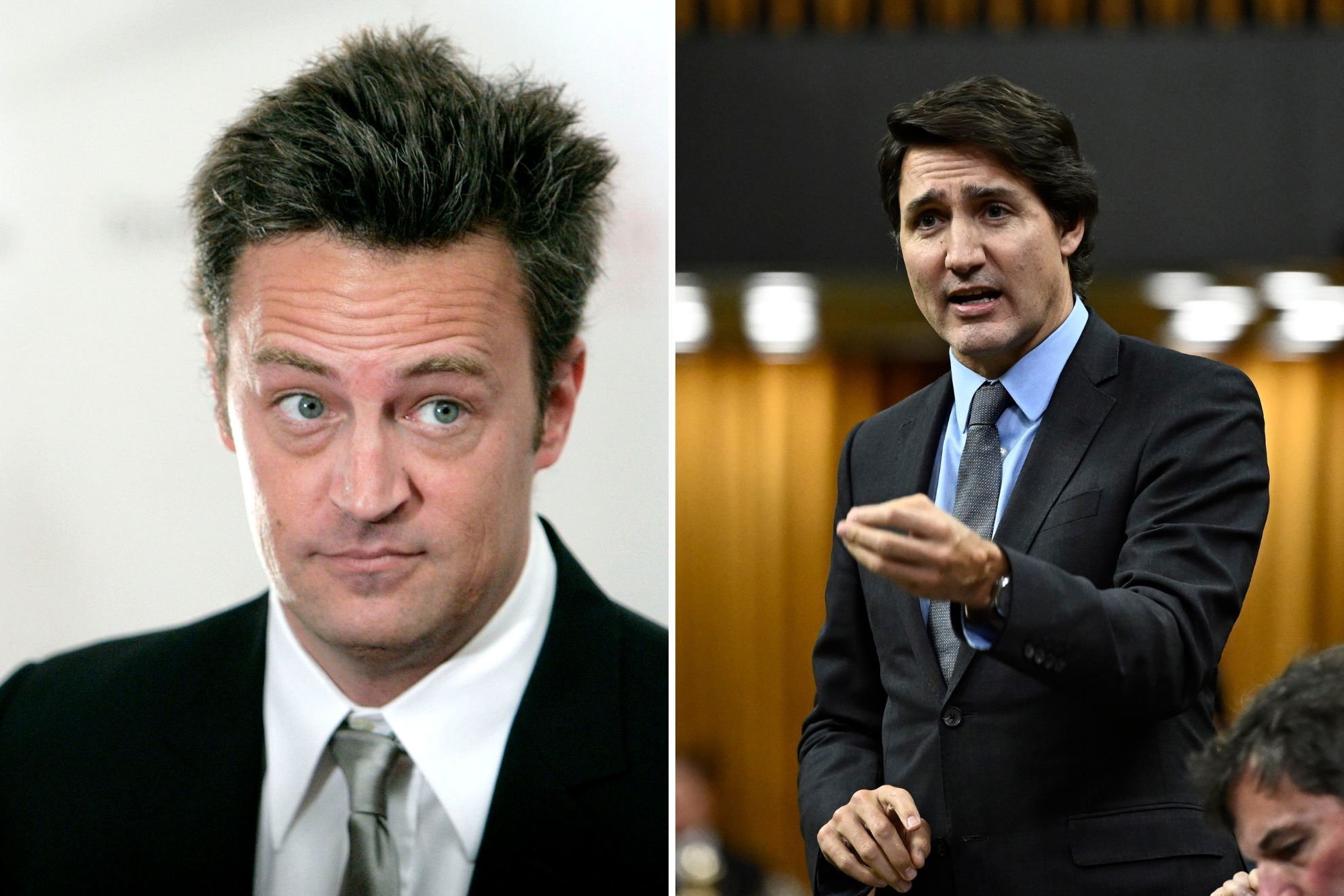 Justin Trudeau & Matthew Perry