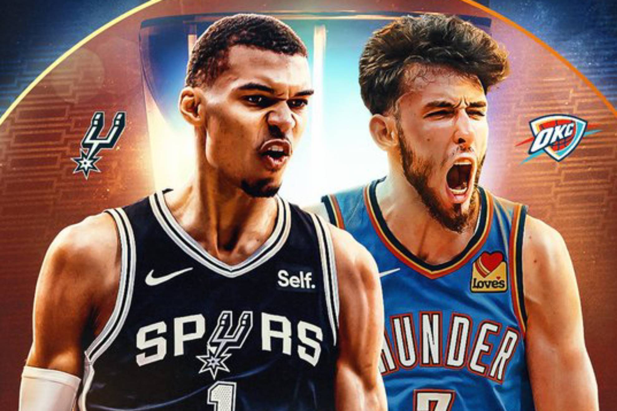 Wembanyama vs. Holmgren - a supernatural duel makes history in the NBA as the unicorn beats the alien