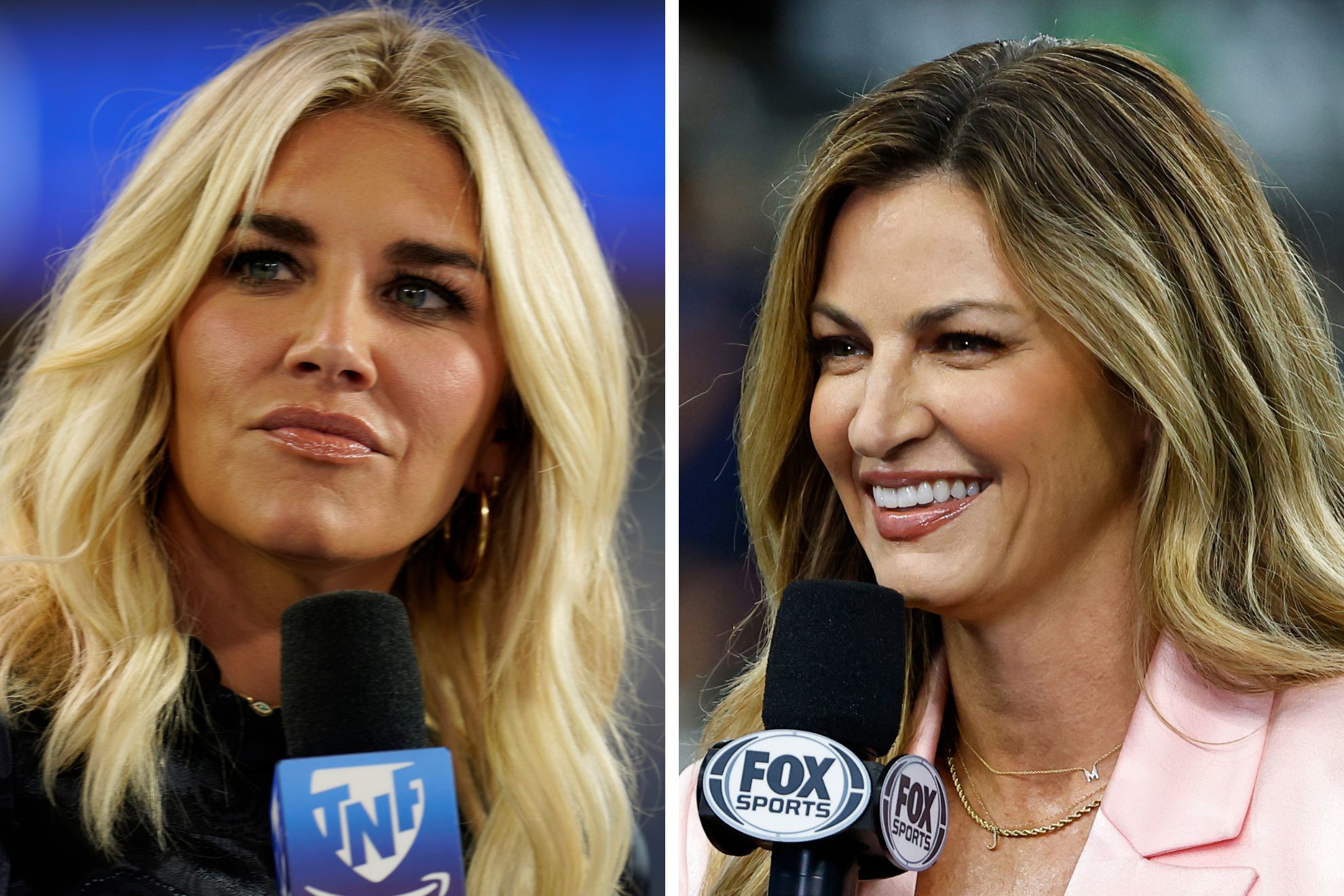Charissa Thompson gives Erin Andrews goosebumps while describing Taylor Swifts love for Travis Kelce